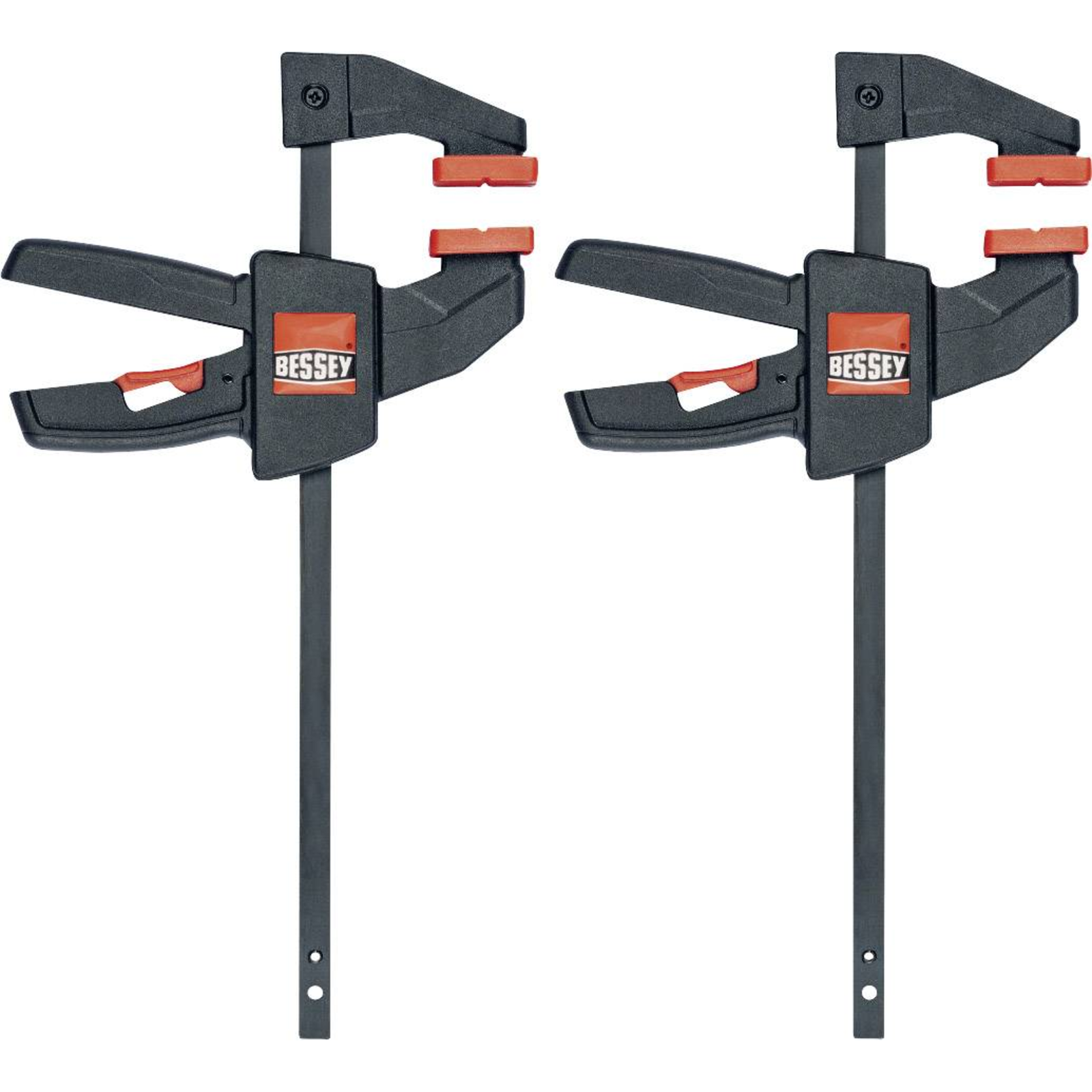 Bessey EZS11-4 F-clamp Plastic Steel 2 Pieces 11 Cm