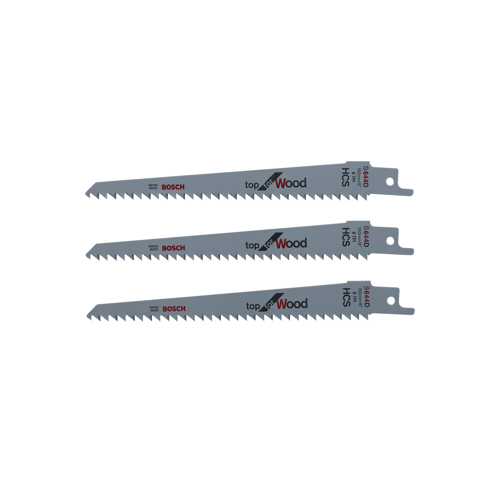 Bosch Saw Blade Set for Wood 3 Pieces