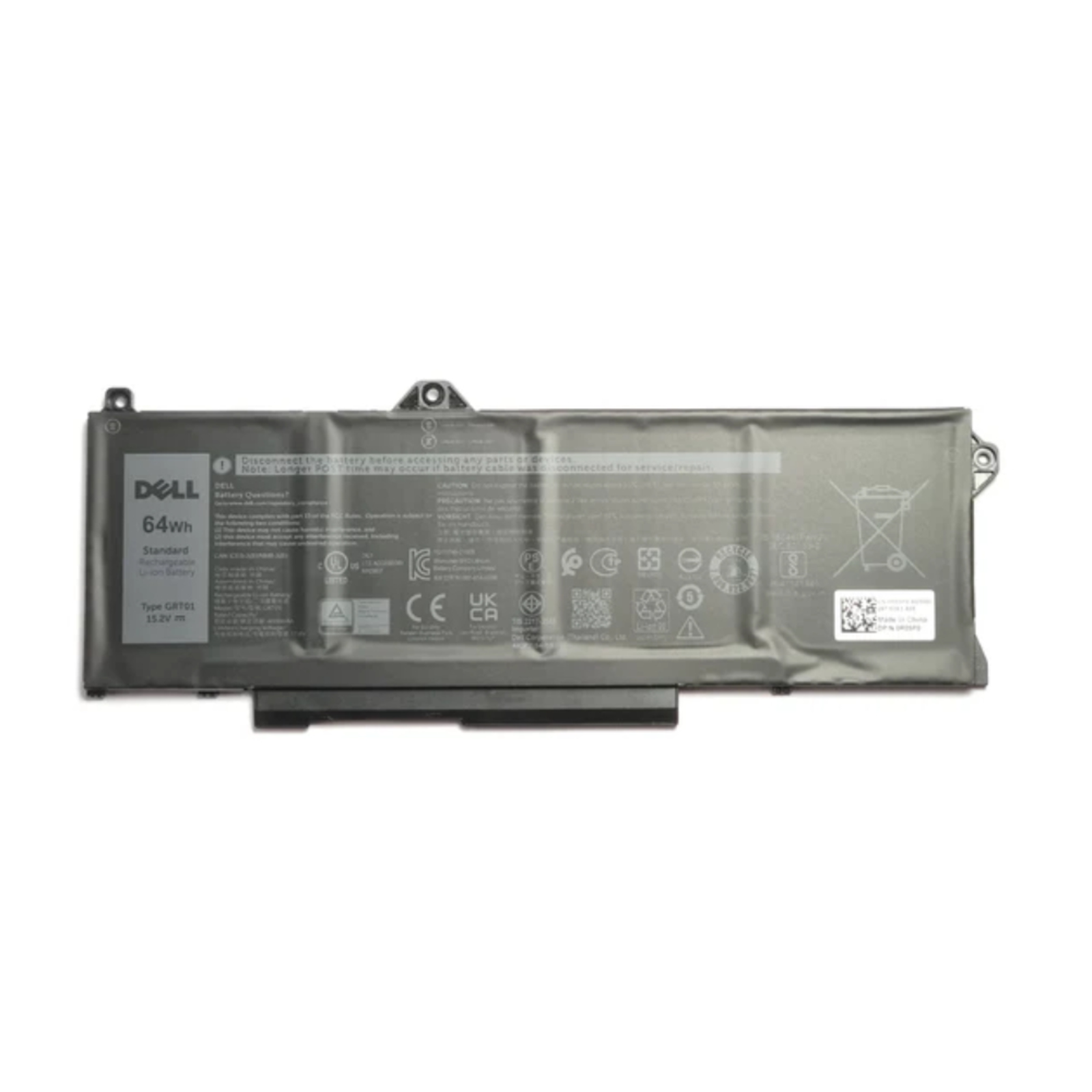 Dell Battery 38WHR 3 Cell F62G0 Battery 3,166 MAh
