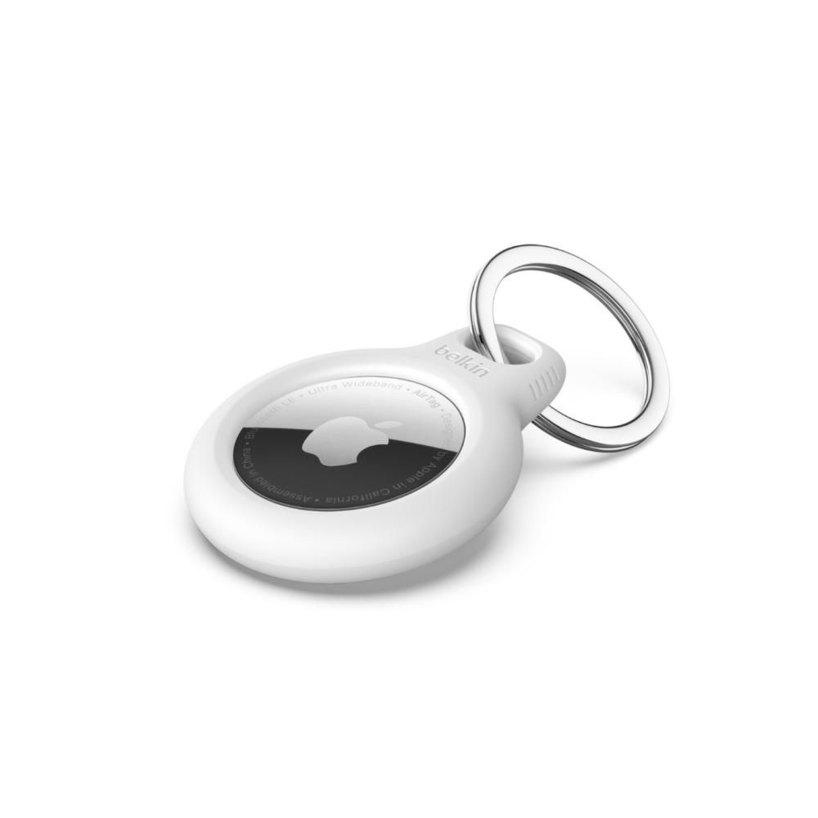 Belkin Case with Key Ring for Airtag White