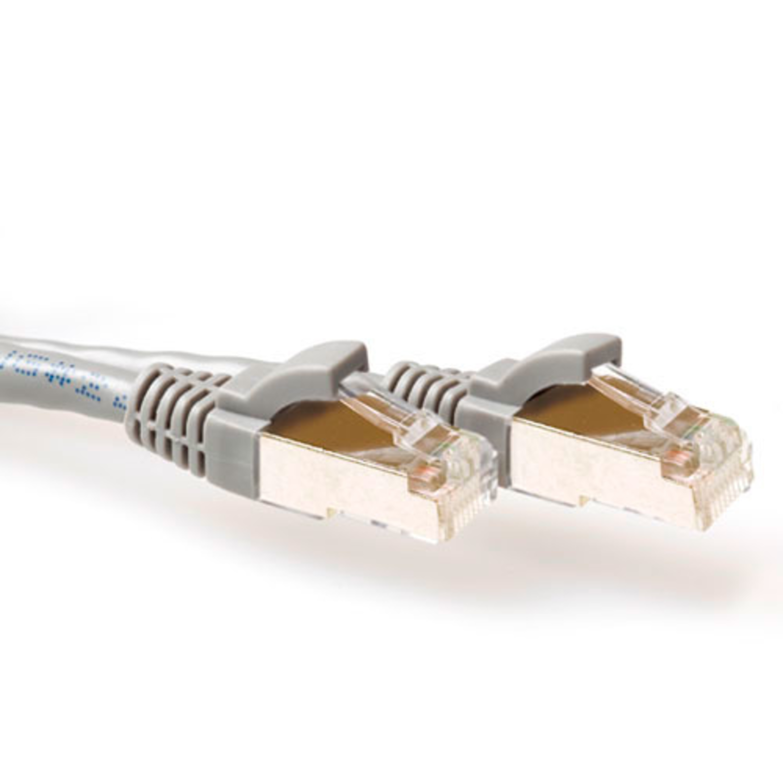 ACT FB3001 Network Cable Grey 1 M Cat6a S/FTP (S-STP)