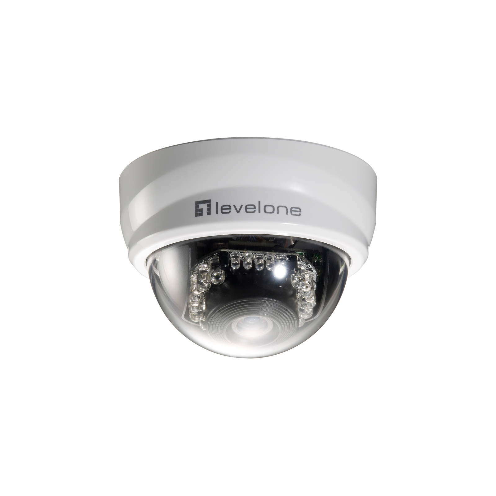 LevelOne IPCam FCS-3101 Dome in 2MP H.264 IR6,0W PoE