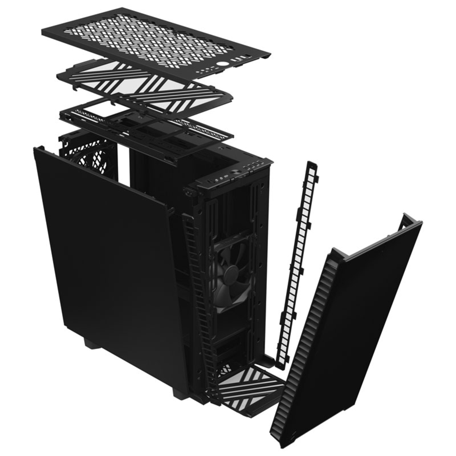Fractal Design Define 7 Compact Midi Tower Black