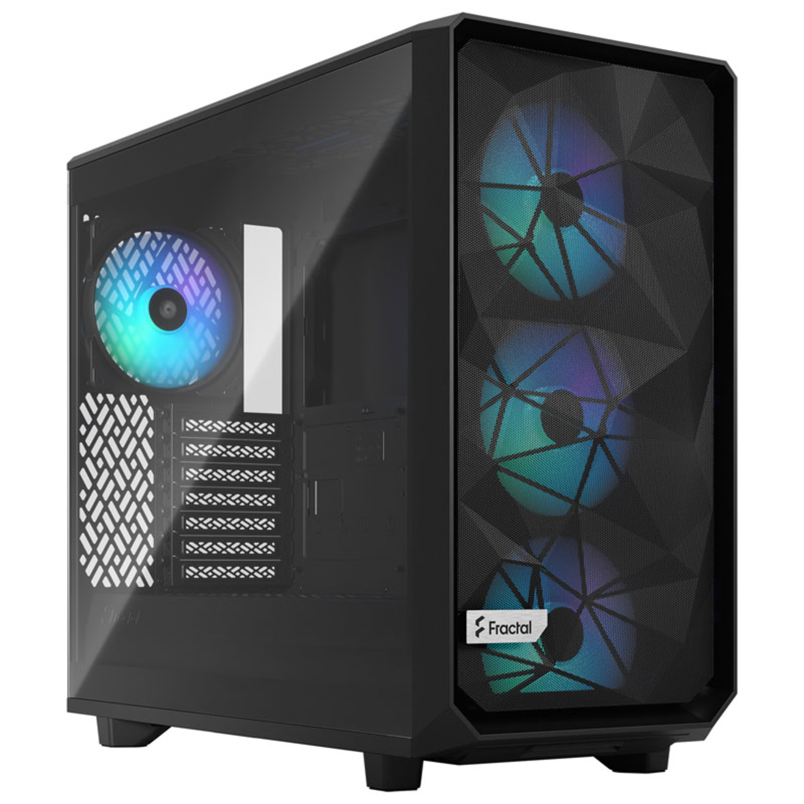 Fractal Design Midi Meshify 2 Lite RGB Black Window