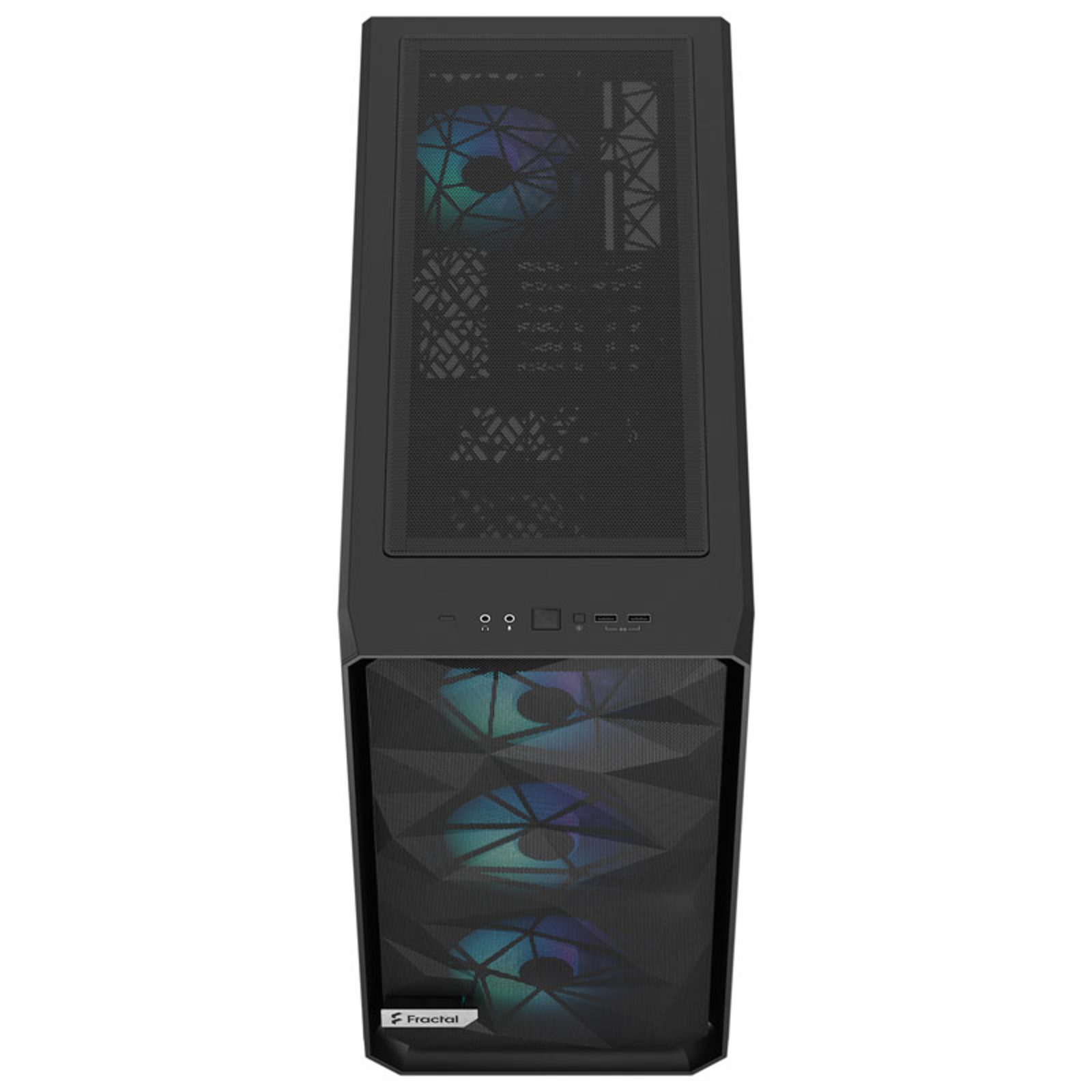 Fractal Design Midi Meshify 2 Lite RGB Black Window