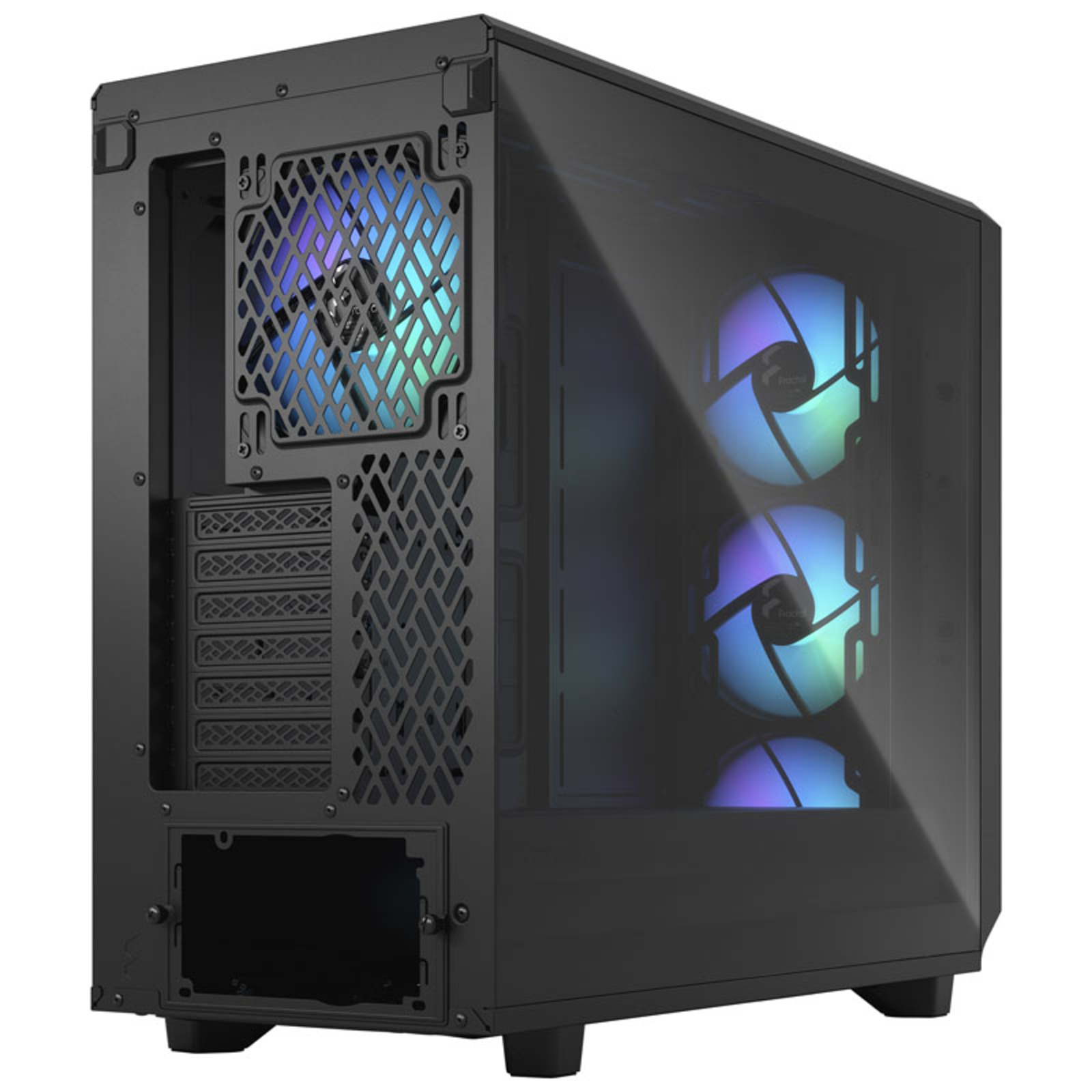Fractal Design Midi Meshify 2 Lite RGB Black Window