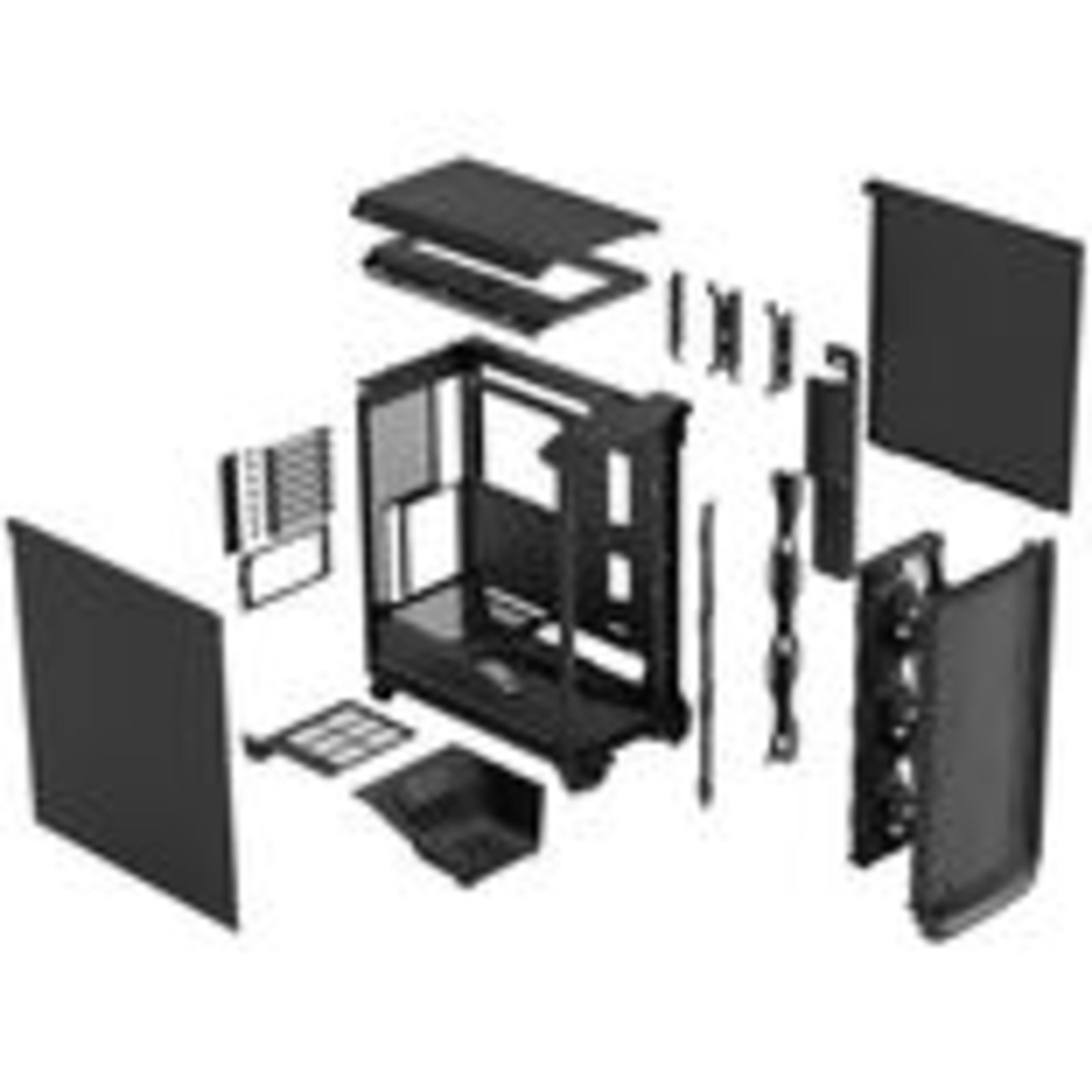 Fractal Design Meshify 3 Solid Tower ATX Inten Power Supply Black