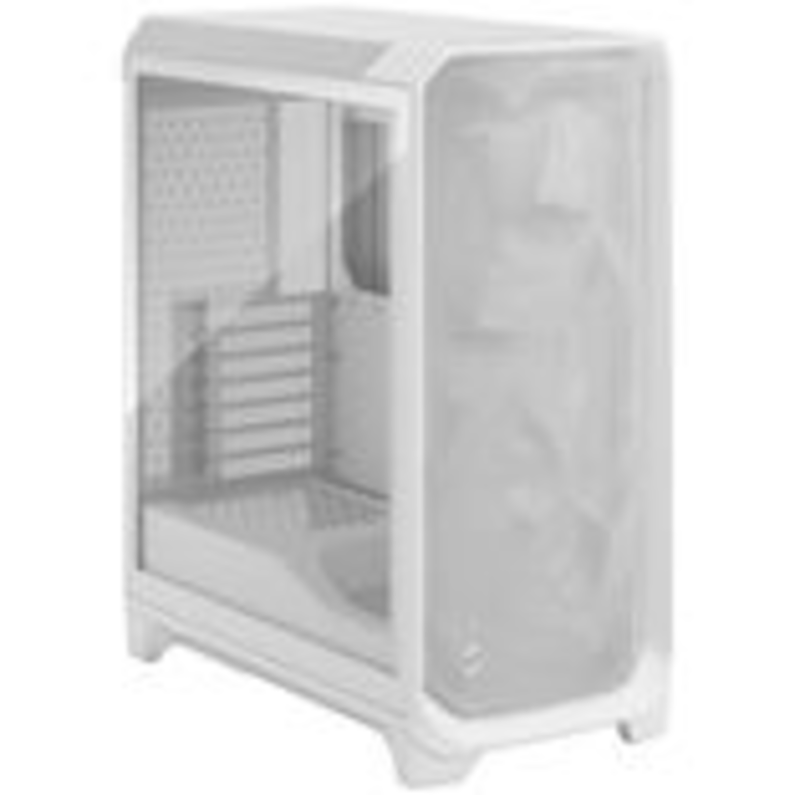 Fractal Design Meshify 3 TG Clear Tint Tower ATX Inten Power Supply White
