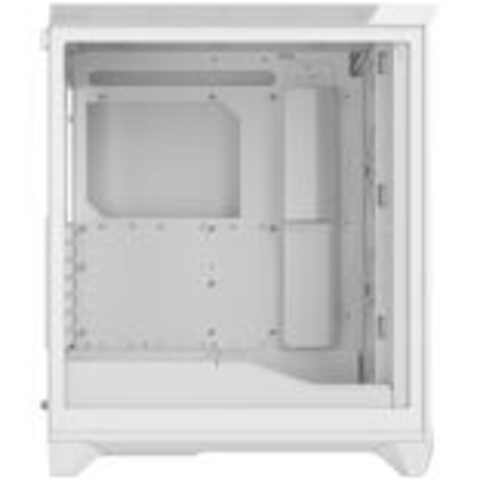 Fractal Design Meshify 3 TG Clear Tint Tower ATX Inten Power Supply White