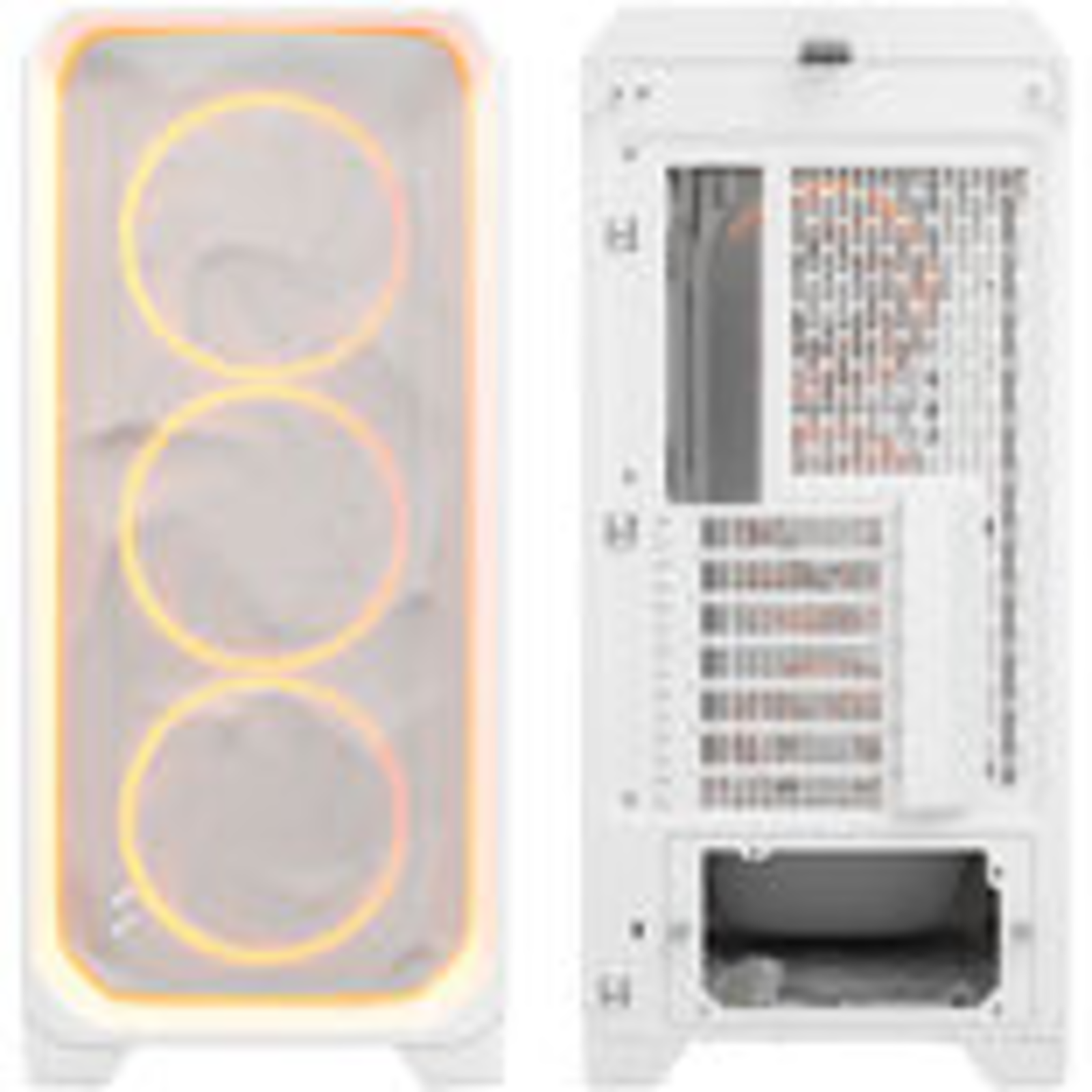 Fractal Design Meshify 3 Ambience Pro RGB White TG Clear Case