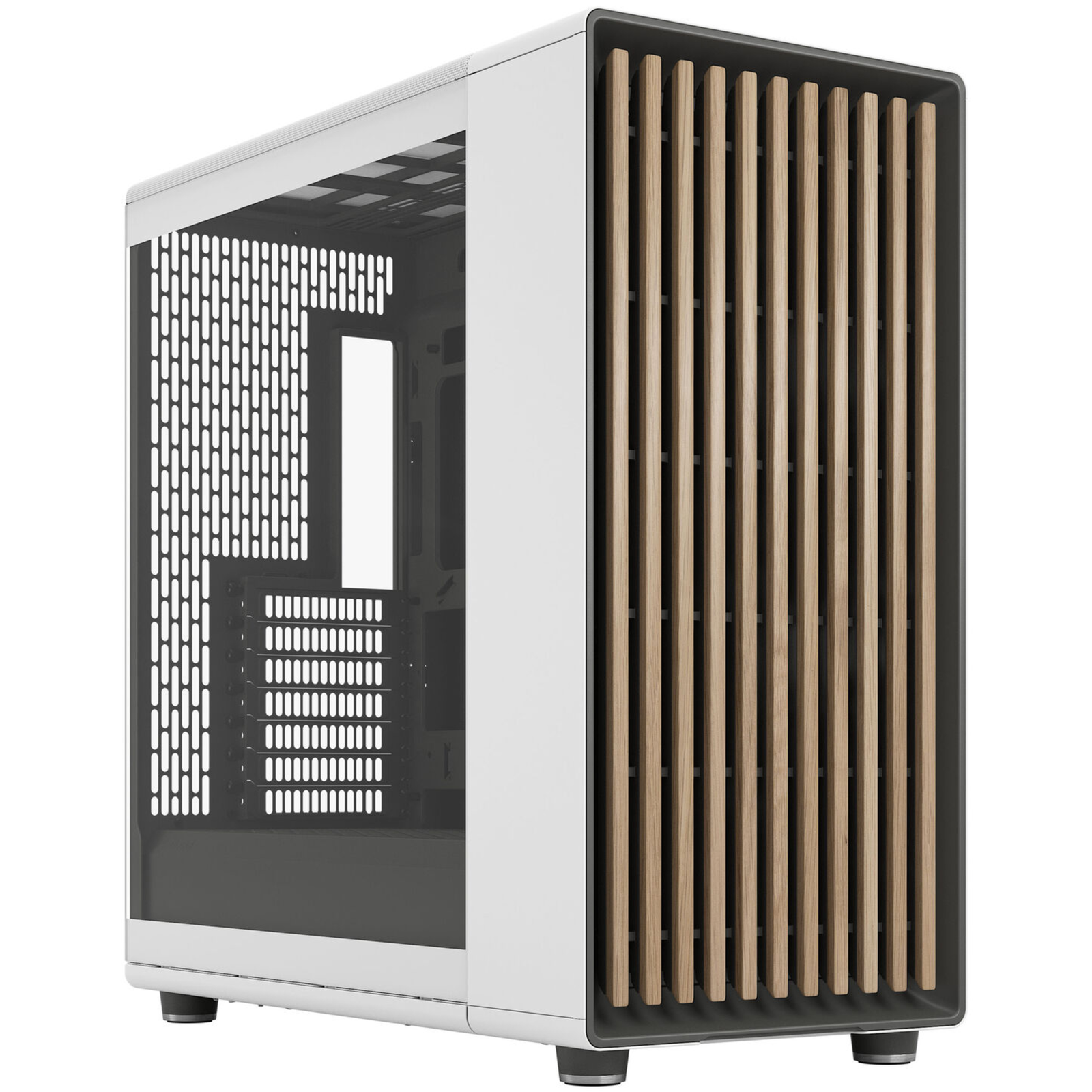 Fractal Design North XL (RC)/Midi Tower/Transpar./White