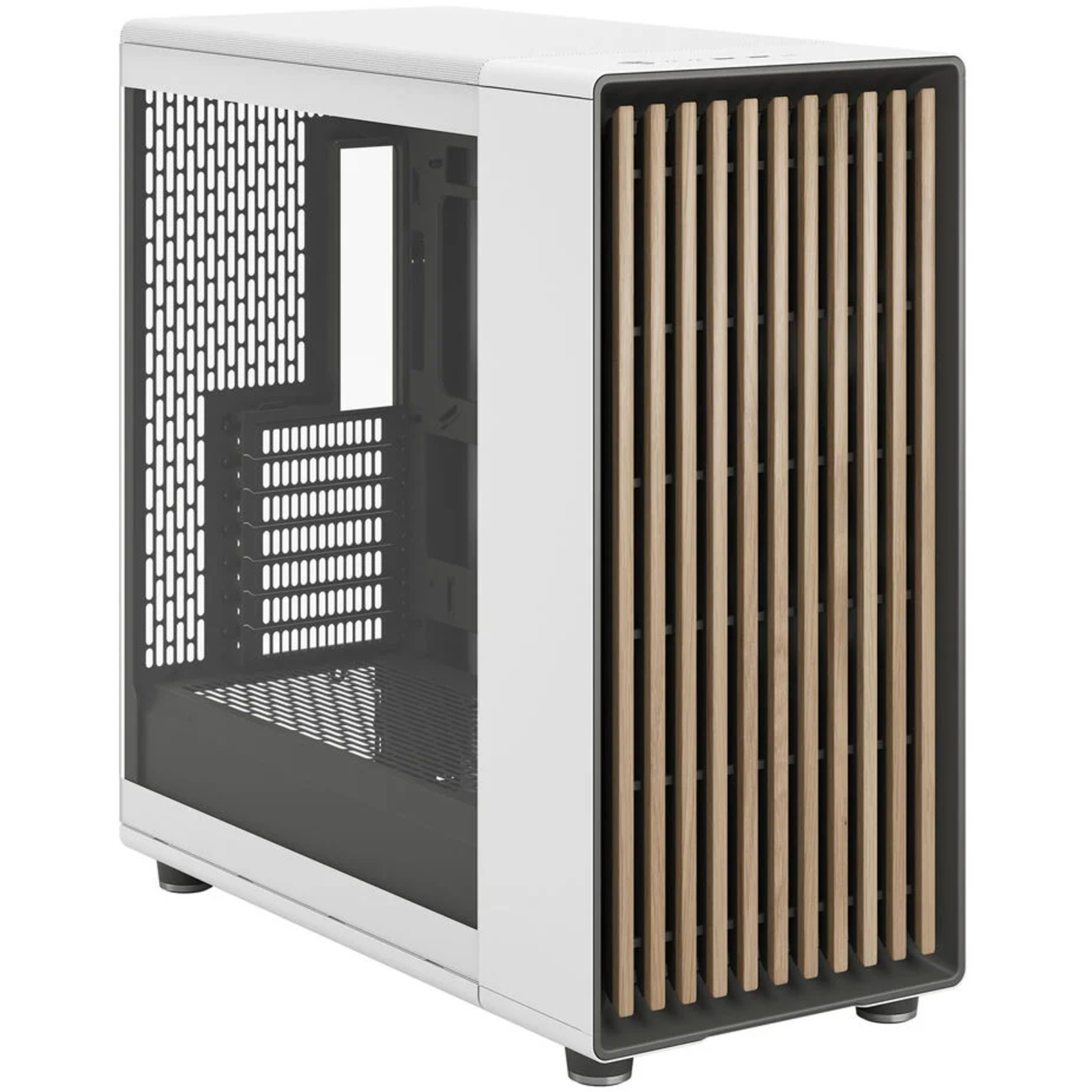 Fractal Design North XL (RC)/Midi Tower/Transpar./White