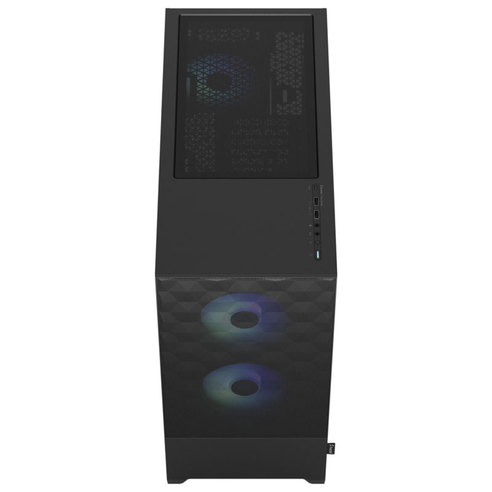 Fractal Design Pop Air RGB Tower ATX No Power Supply Black transparent