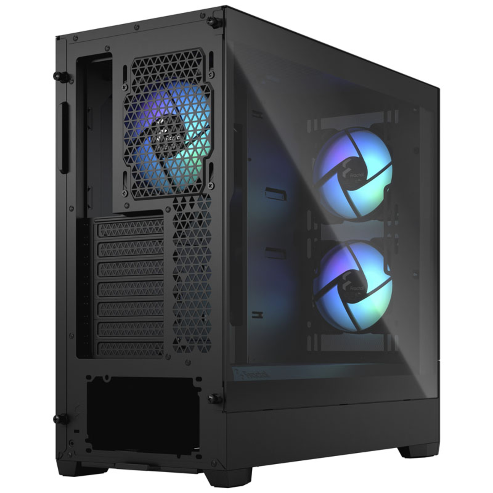 Fractal Design Pop Air RGB Tower ATX No Power Supply Black transparent
