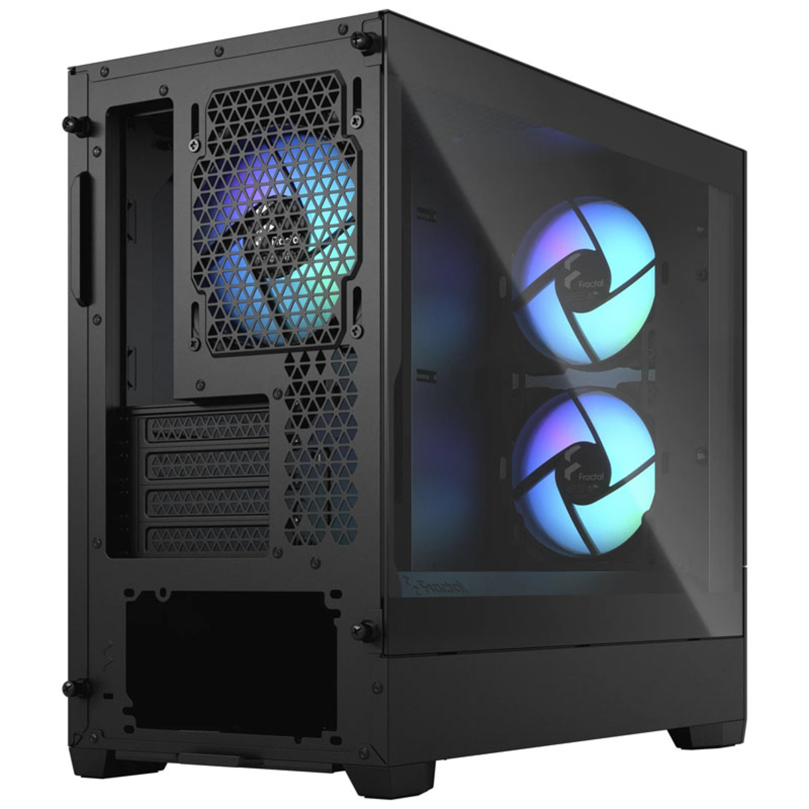 Fractal Design Pop Mini Air RGB Micro-ATX without Power Supply Black