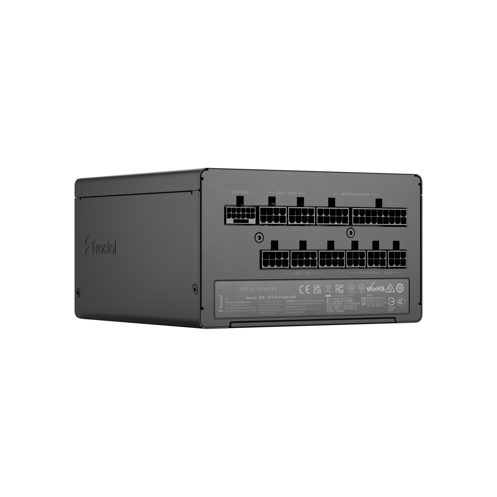 Fractal Design Ion 3 gold 850W Black PC Power Supply