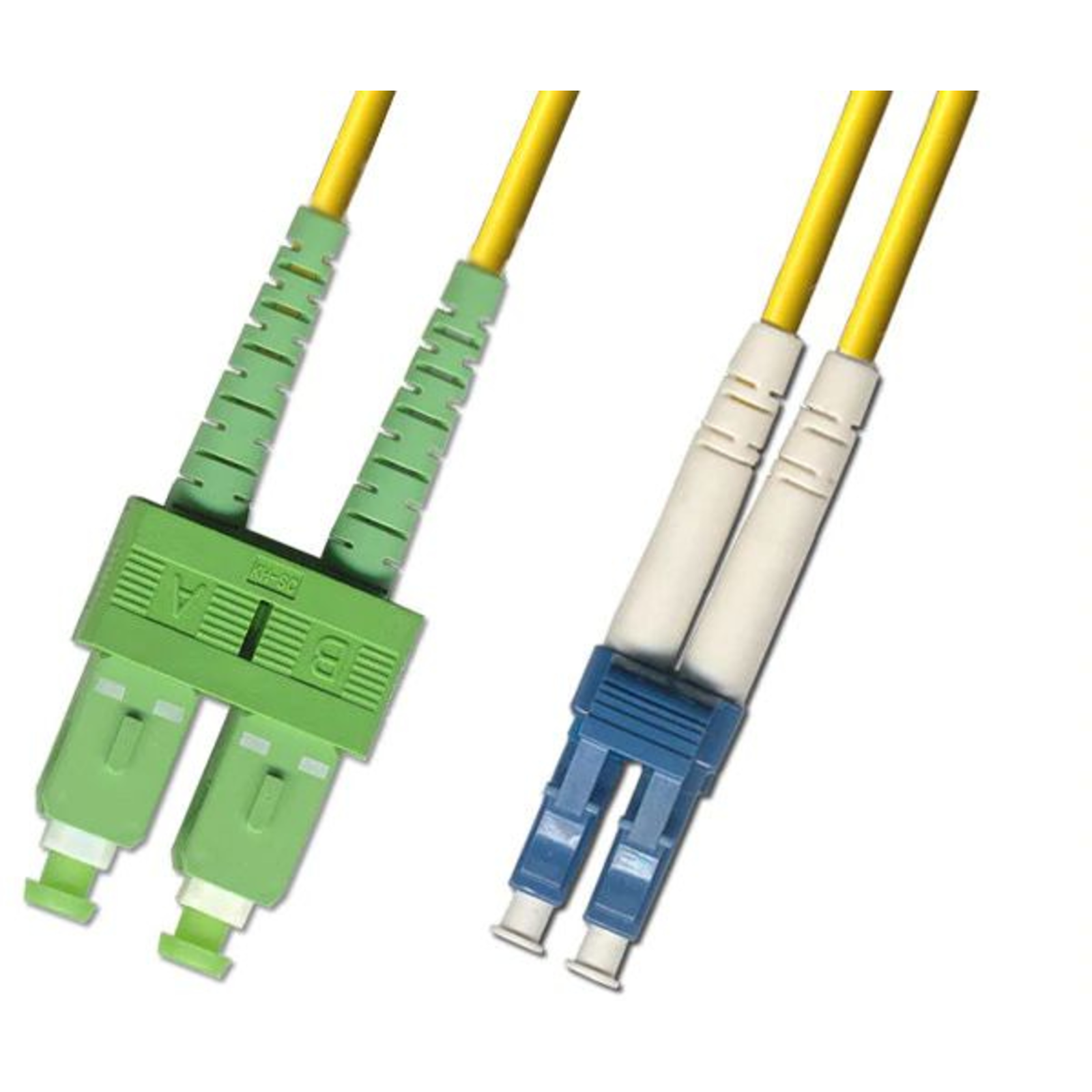 Microconnect FIB841002 InfiniBand/fibre optic cable 2 m SC LC Yellow