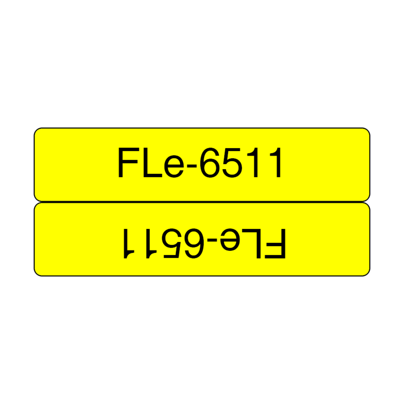 Bredher Ribbon FLe-6511 Black/yellow