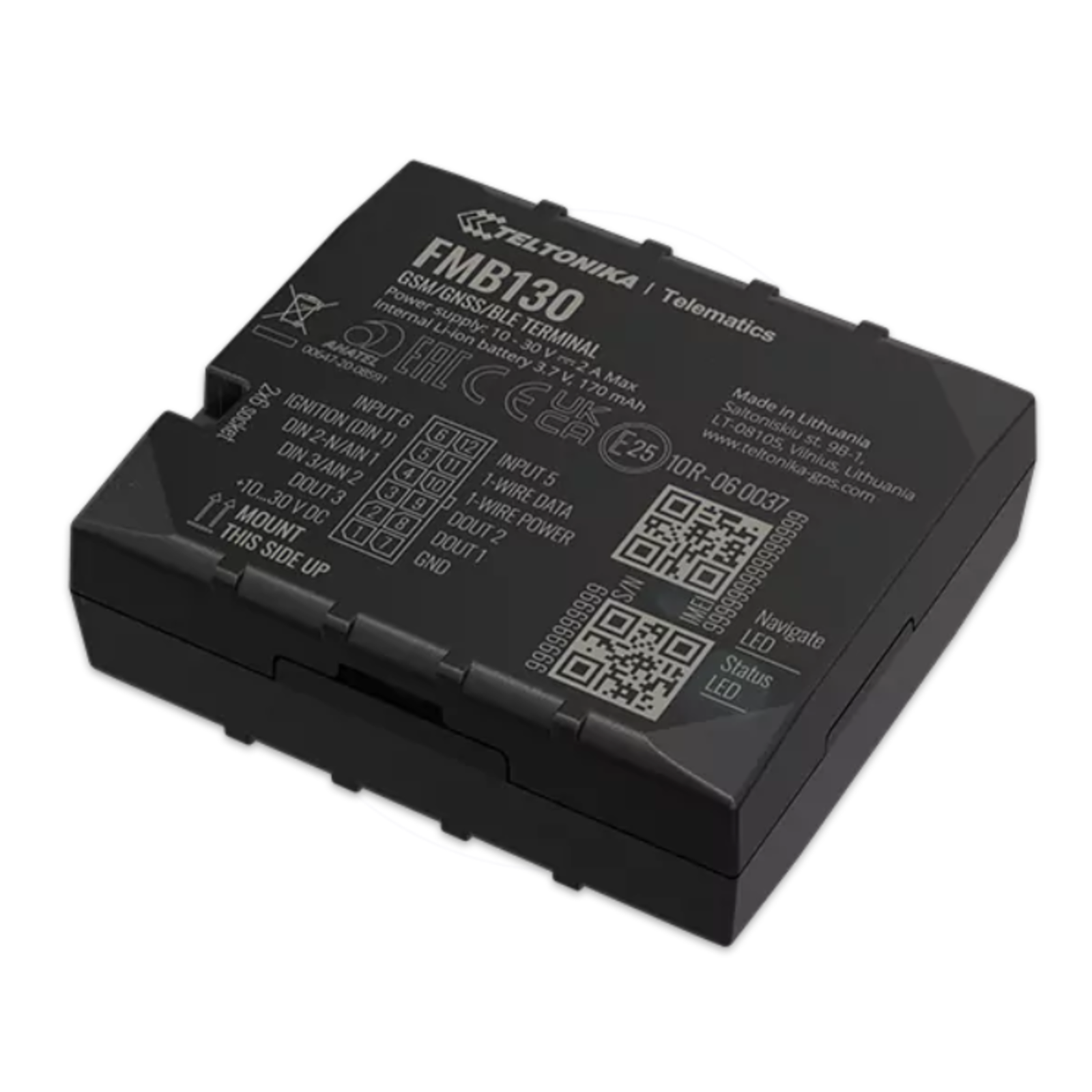 Teltonika FMB130 GPS/GLONASS/GALILEO/BeiDou/QZSS Tracking Device