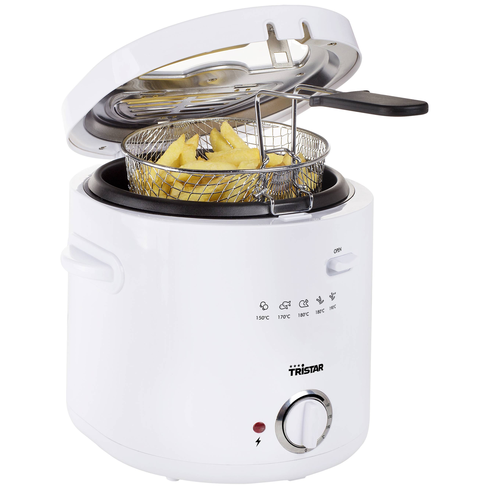 Tristar FR-6941 Deep Fryer Deep Fryer 1.5 L 130 C 190 C Single Image White