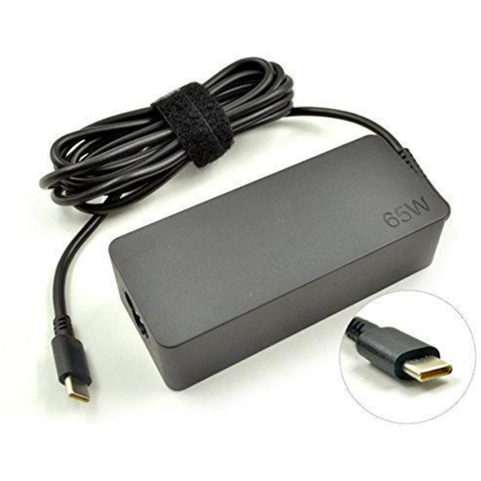 Lenovo AC Adapter 65W USB Type-C Includes Power Cable