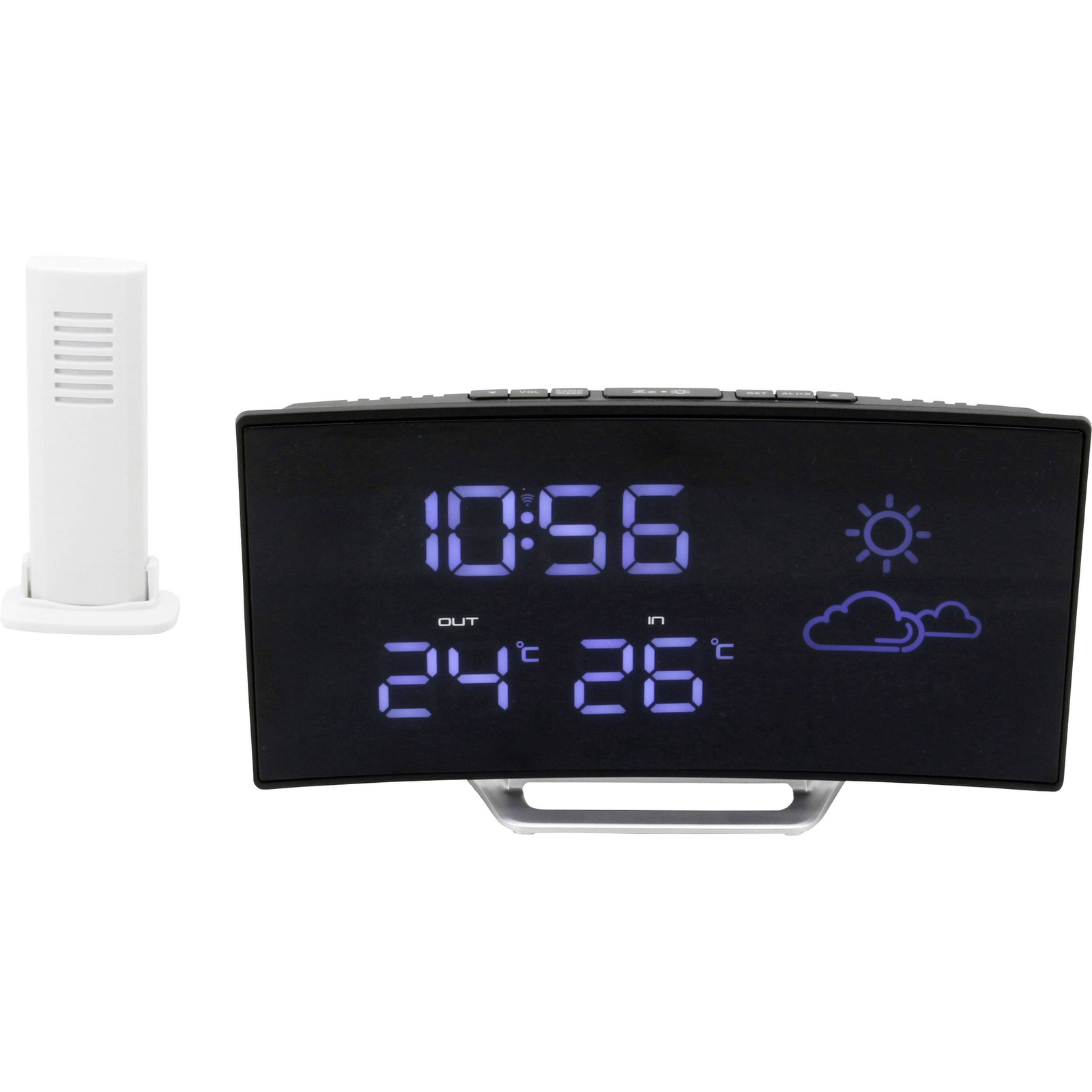 Soundmaster Clock Radio FUR100 Bw