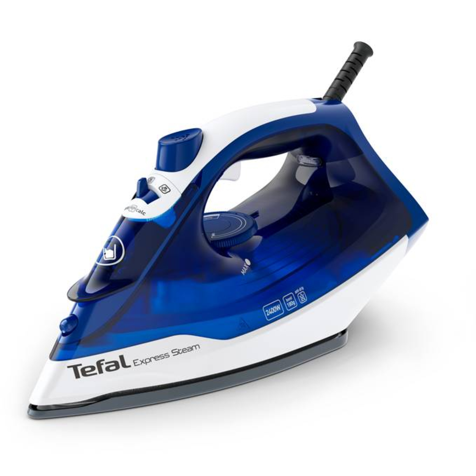 Tefal Express Steam FV2838E0 Steam Iron 2400W Blue White