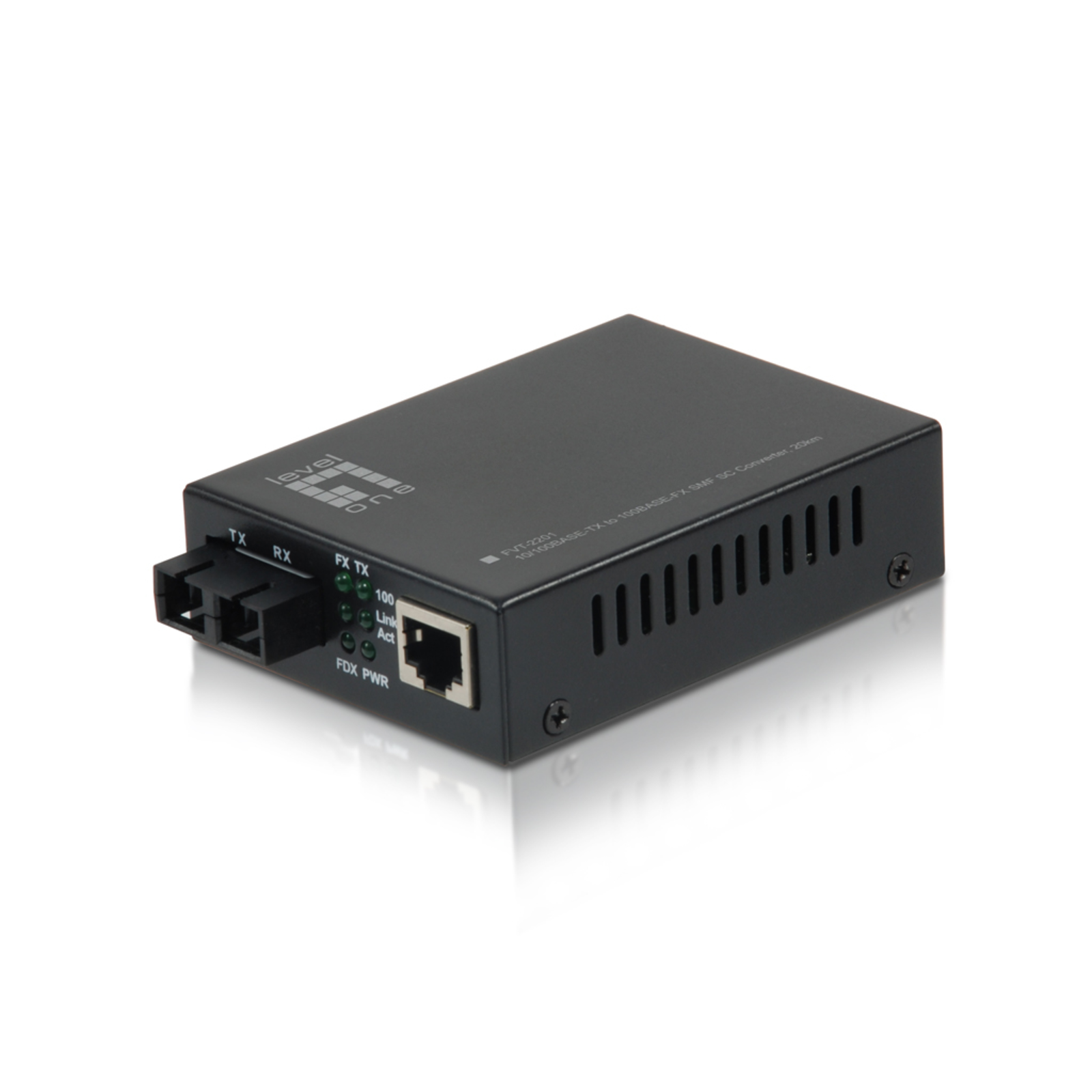 LevelOne Converter FVT-2201 10 100TX-100FX SC SMF 20km