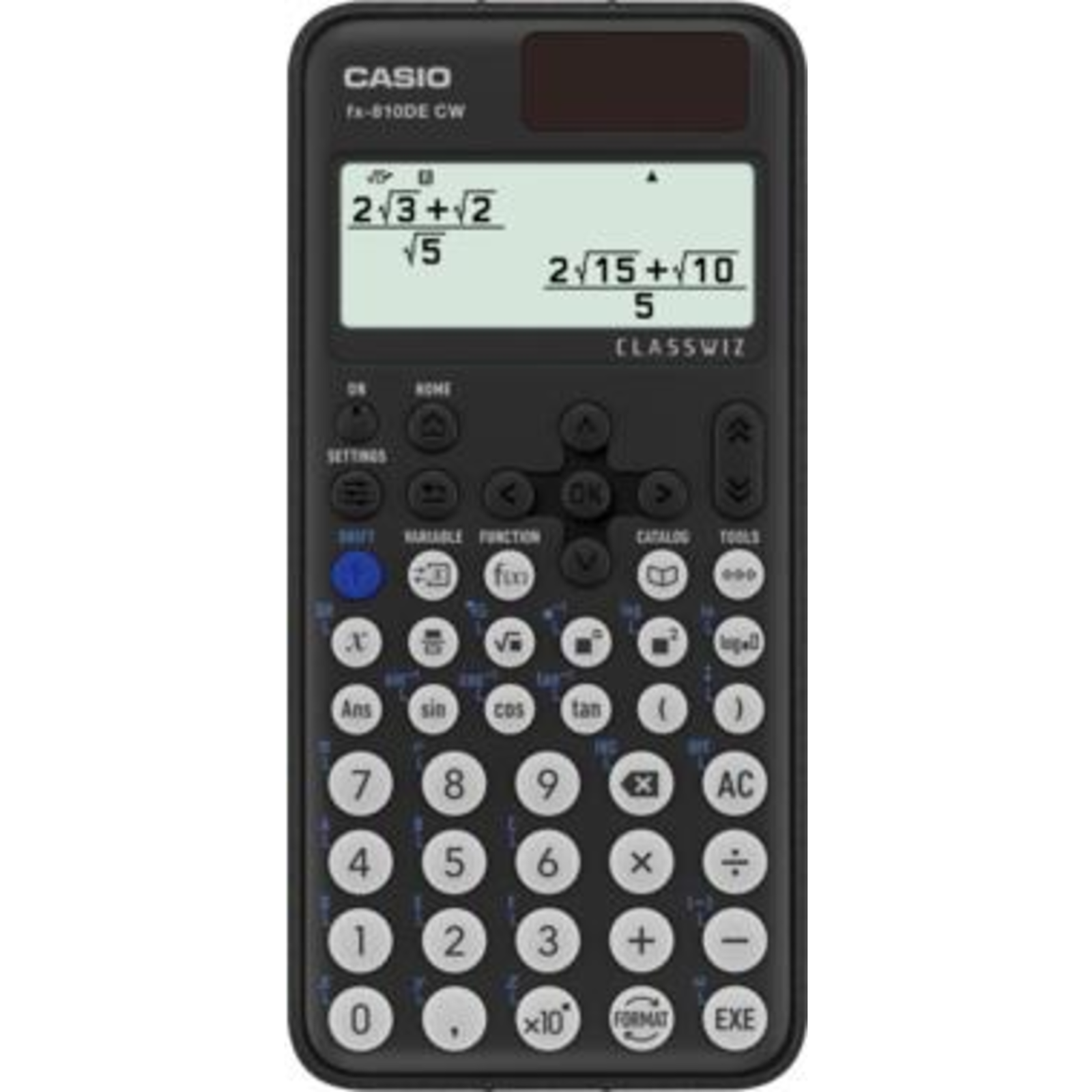 CASIO School Calculator FX-810DE CW Inch