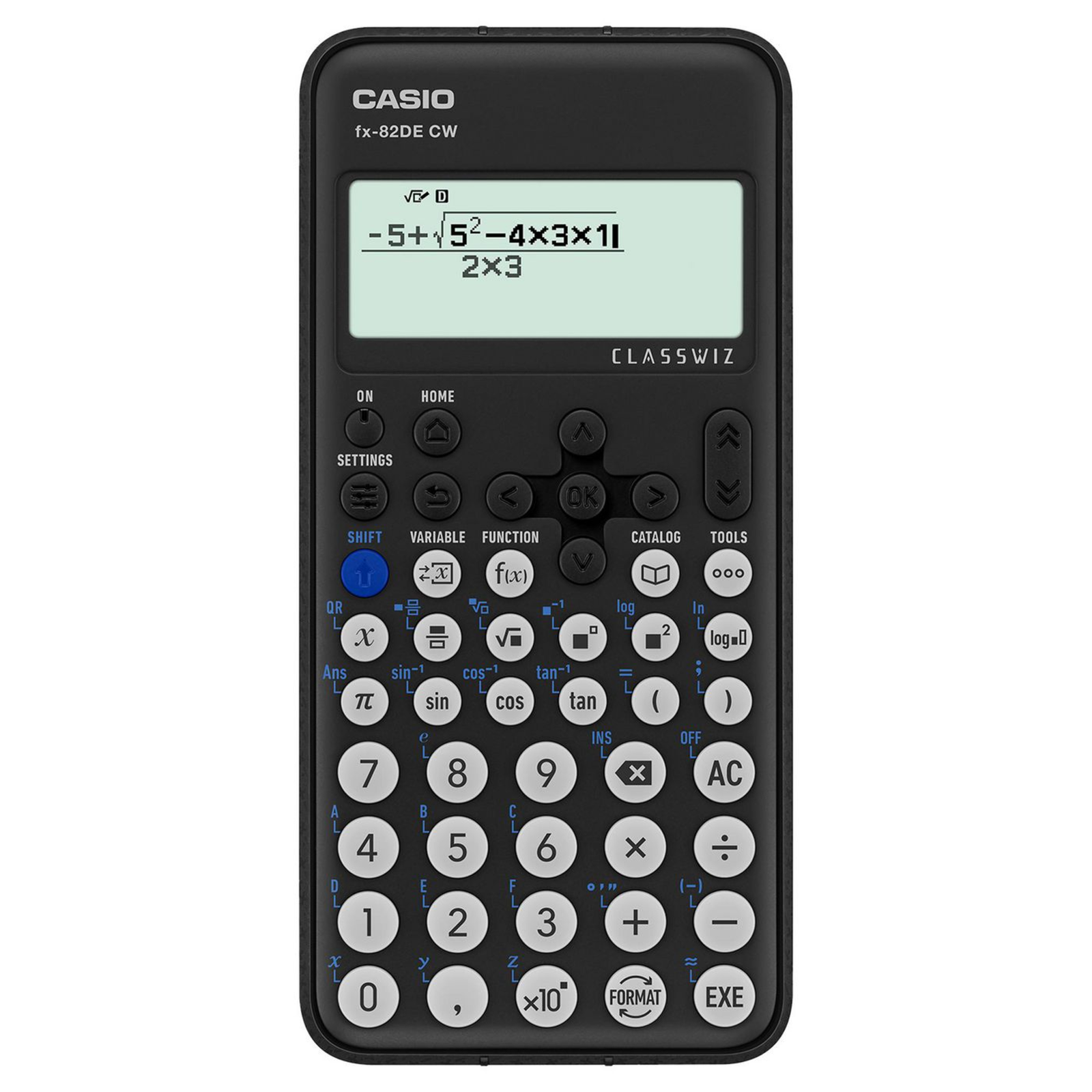 CASIO School Calculator FX-82DE CW
