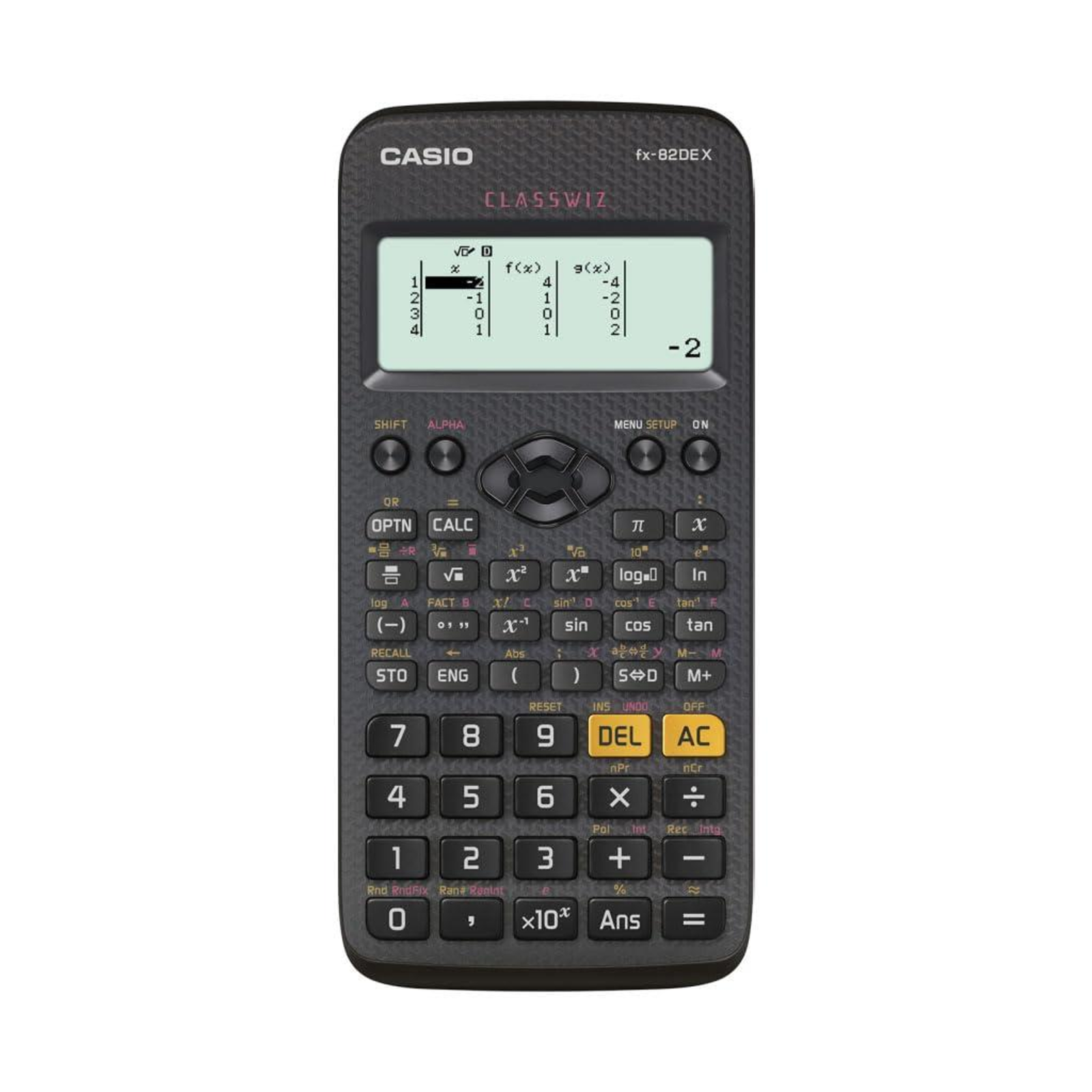 CASIO FX-82DE X Scientific Calculator Black
