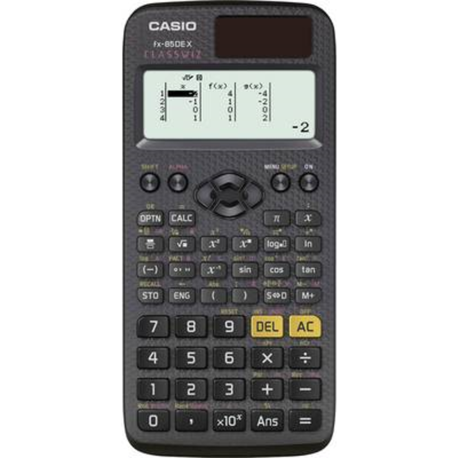 CASIO FX-85DE X Scientific Calculator Black