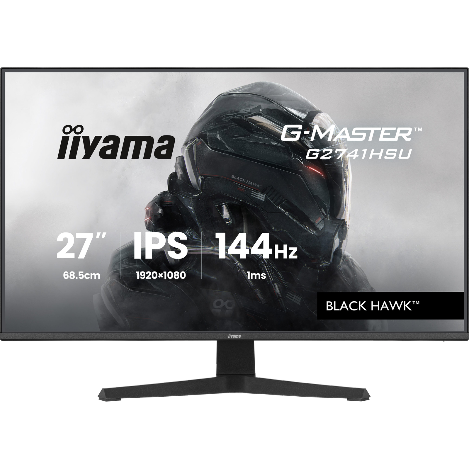 Iiyama G-Master G2741HSU-B1 HD Gam Flat Screen (TFT/LCD) 27inch