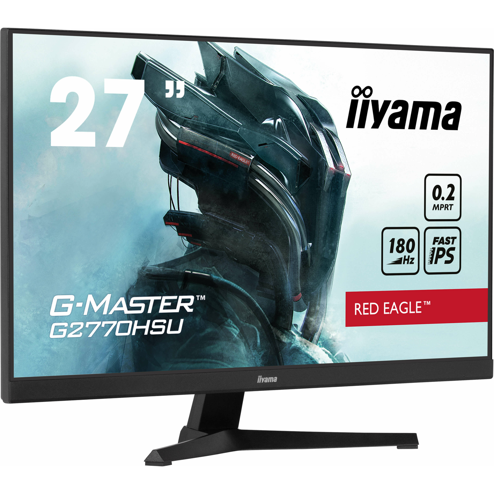 iiyama 27inch Fast IPS Gaming G-Master Red Eagle FreeSync Premium 1920x1080