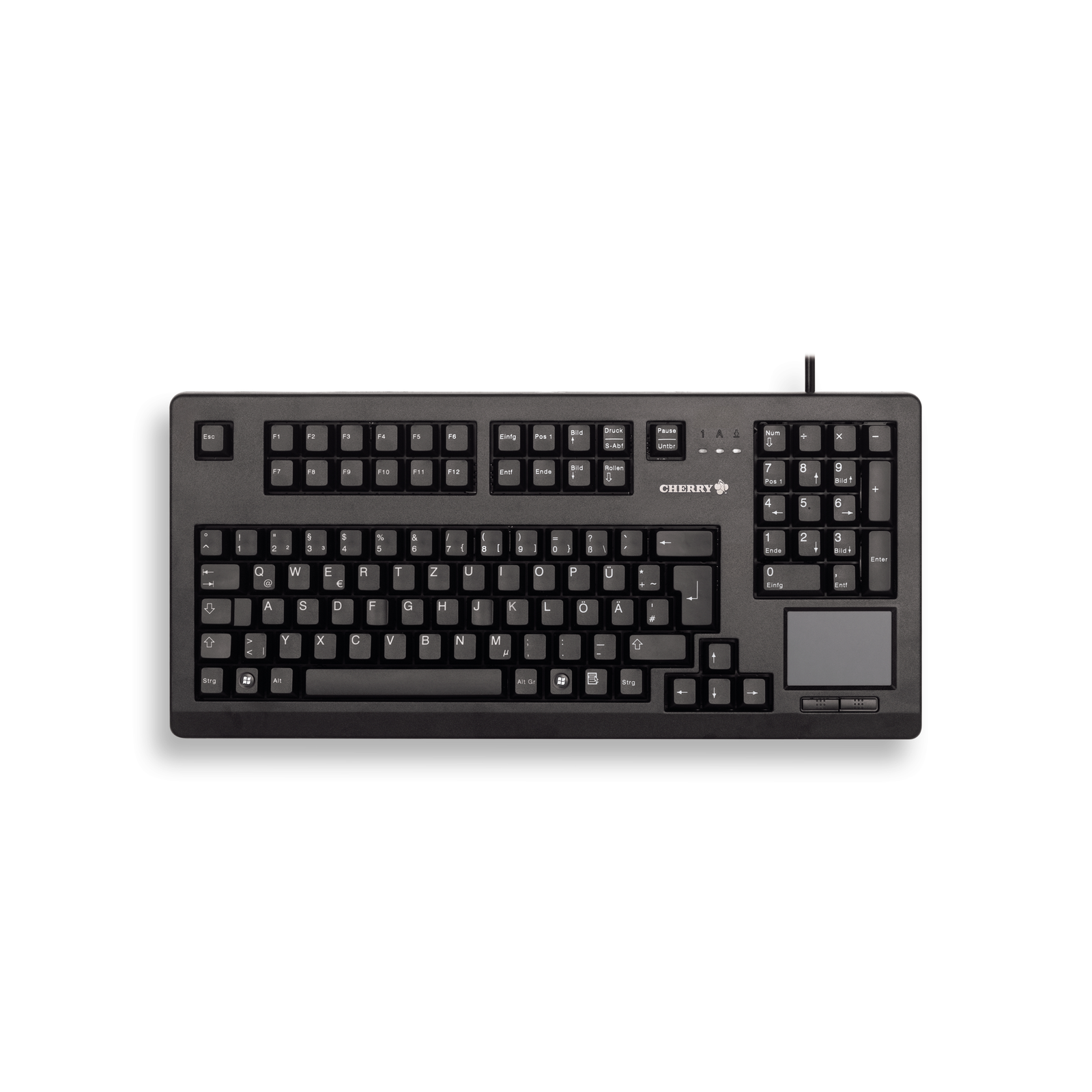 Cherry TAS TouchBoard G80-11900 Corded DE-Layout Black