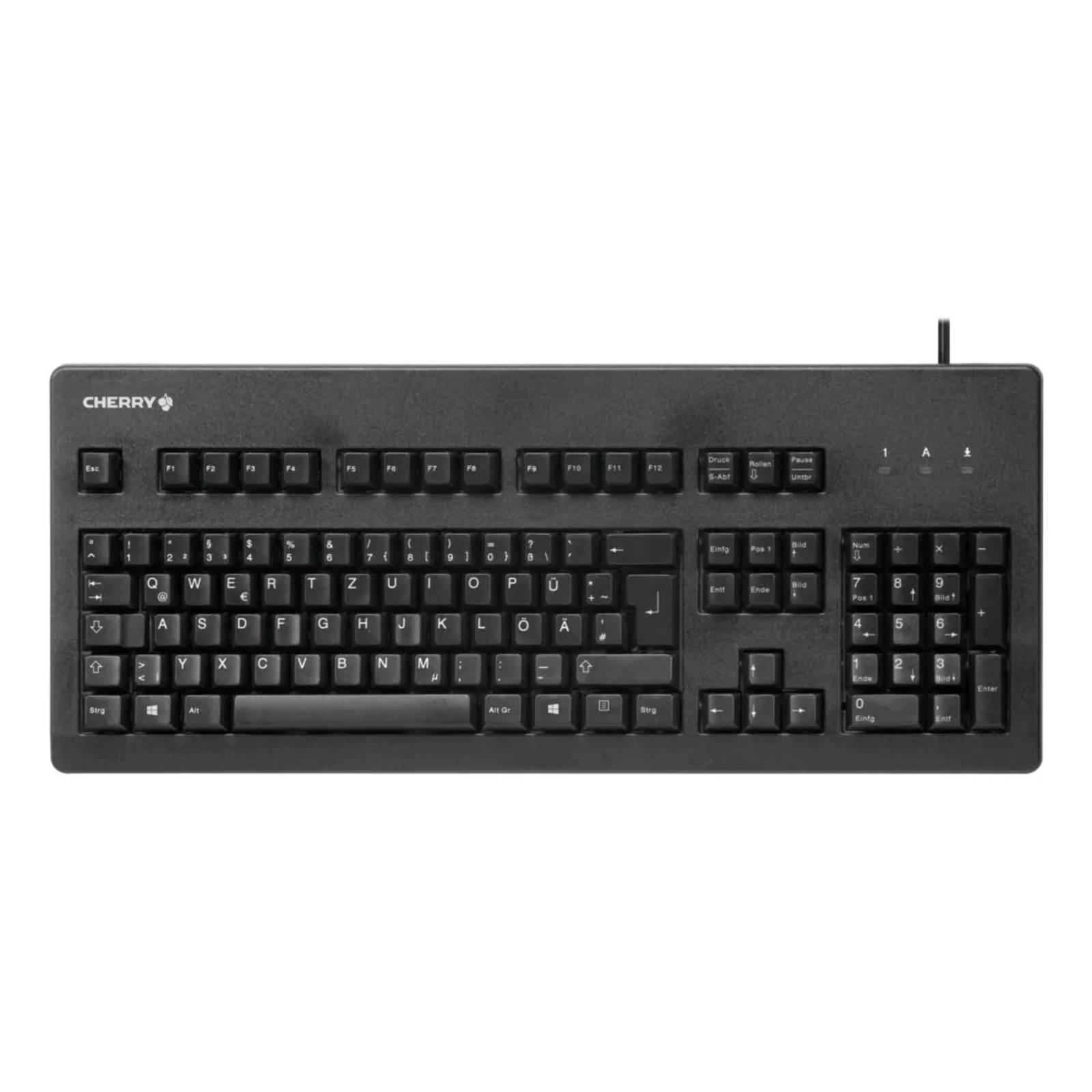 Cherry TAS G80-3000 Corded DE-Layout Black BLACK Switch