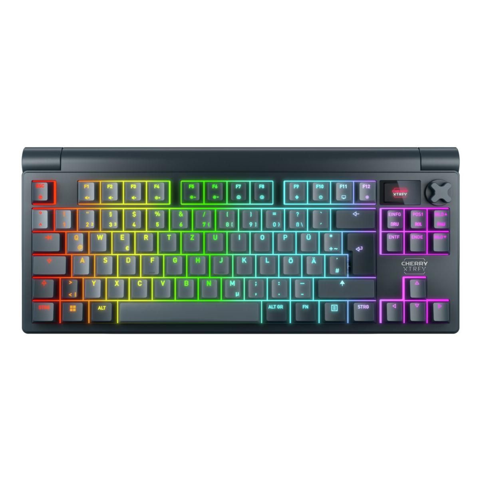 Cherry MX 8.3 Wireless RGB Red Switch DE Keyboard Bluetooth (G80-3883HJADE-22) QWERTZ
