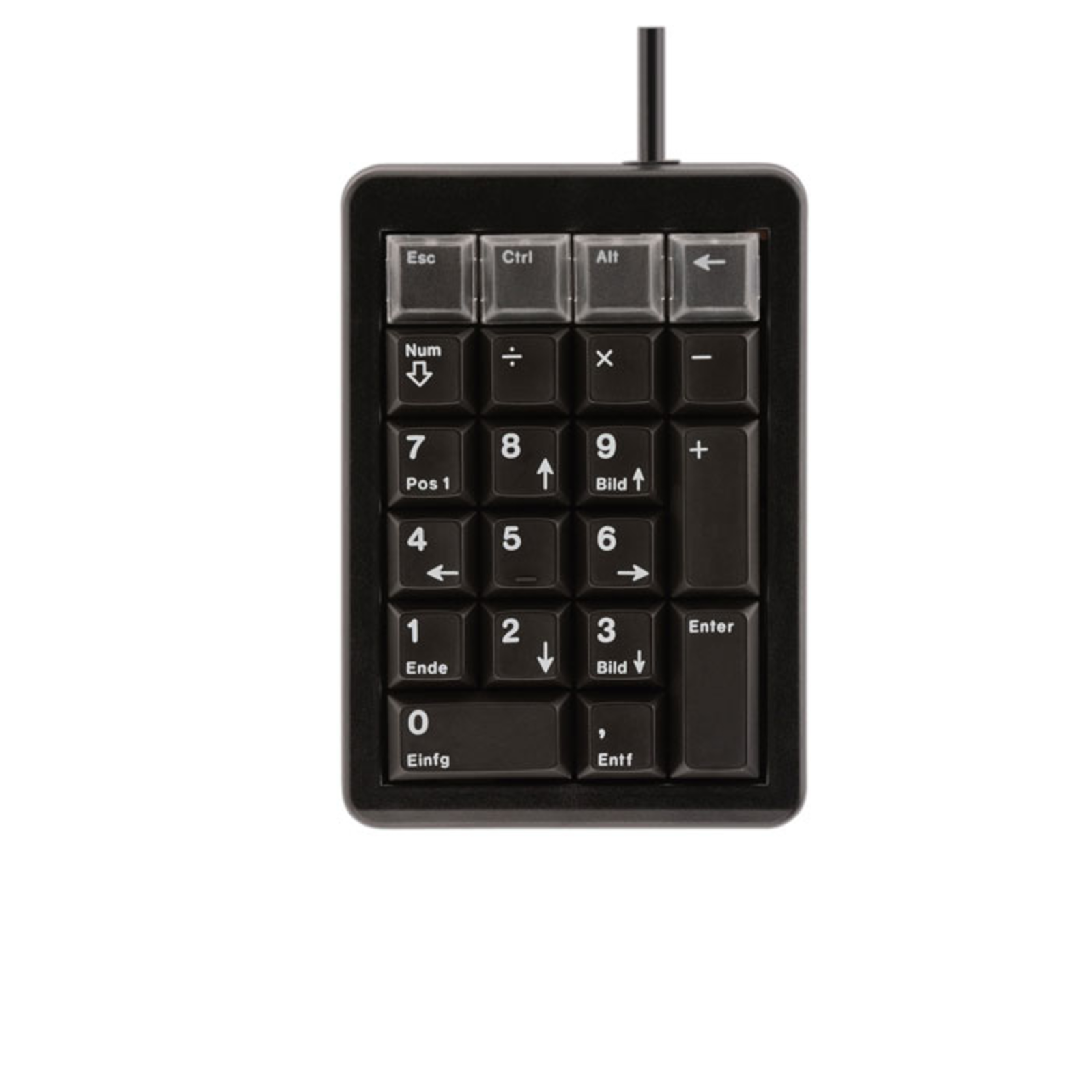 Cherry TAS Keypad G84-4700 Corded DE-Layout Black