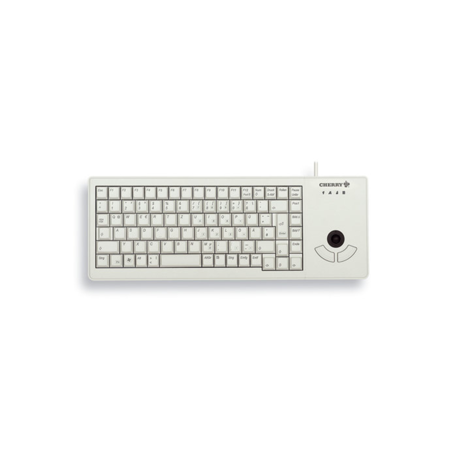 Cherry TAS G84-5400 Corded DE-Layout Light Grey TRACKBALL USB