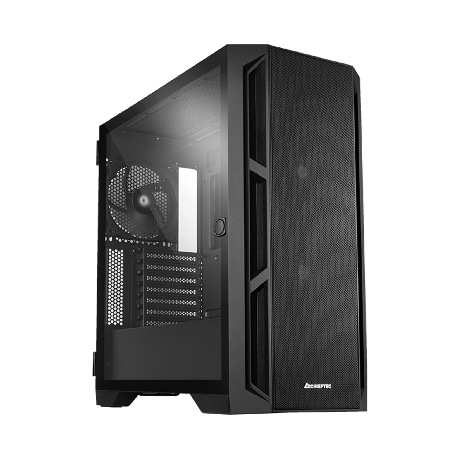 Chieftec Apex Air GA-01B-M-OP Black Tempered Glass