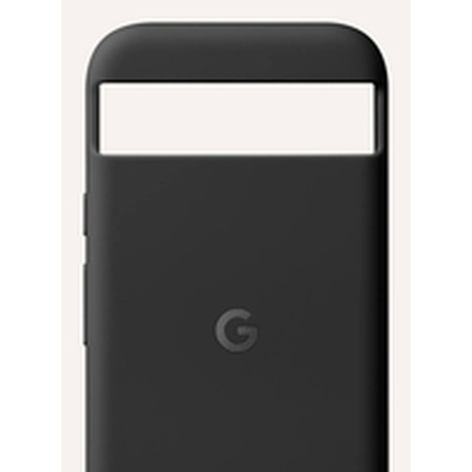 Google Back Cover for Mobile Phone Silicone. Polycarbonate Slight Obsidian for Pixel 8a