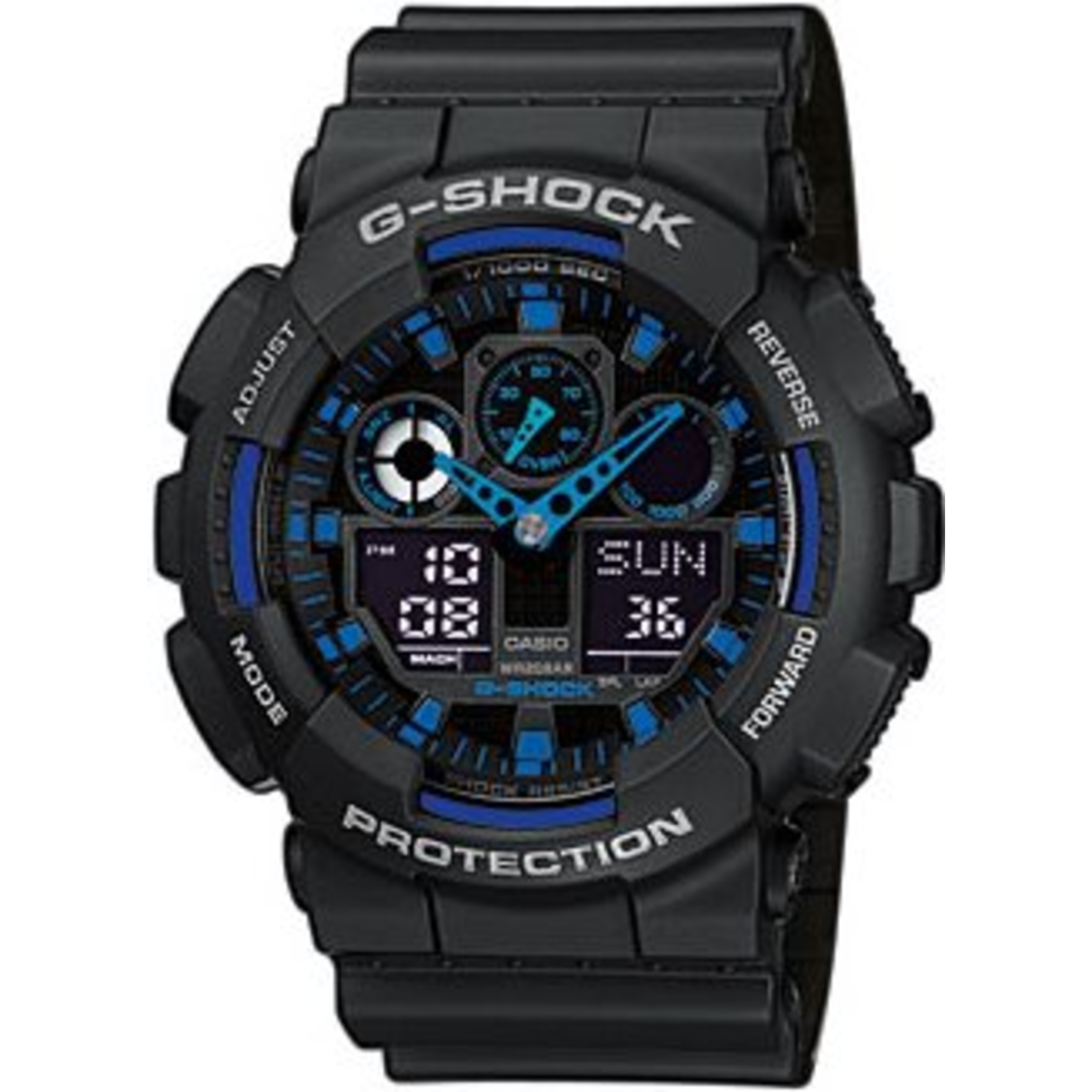 Casio GA-100-1A2ER Resin Resin Mineral CR1220 2 Year(s) 70g