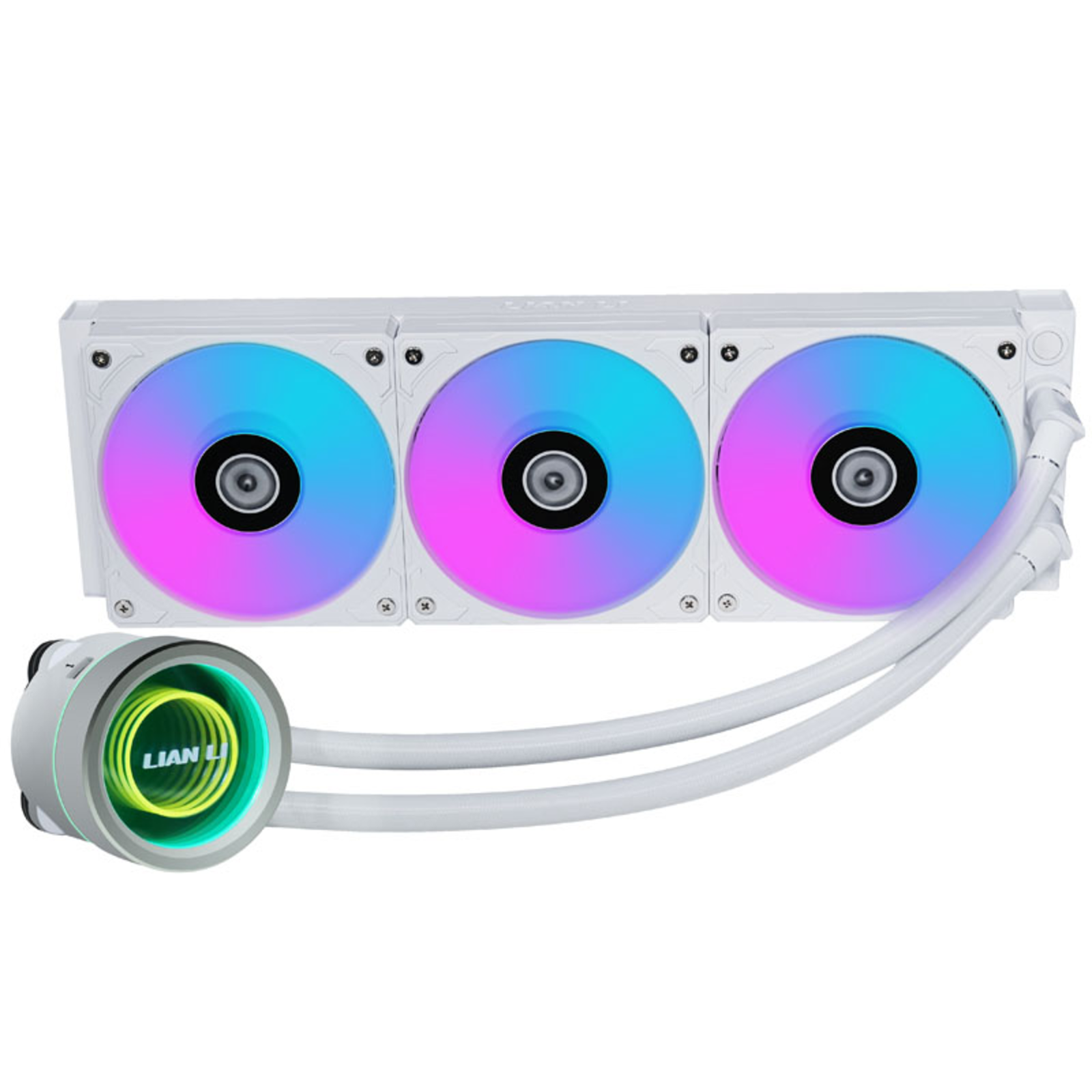 Lian Li GALAHAD II 360 Trinity Complete Water Cooling System ARGB White