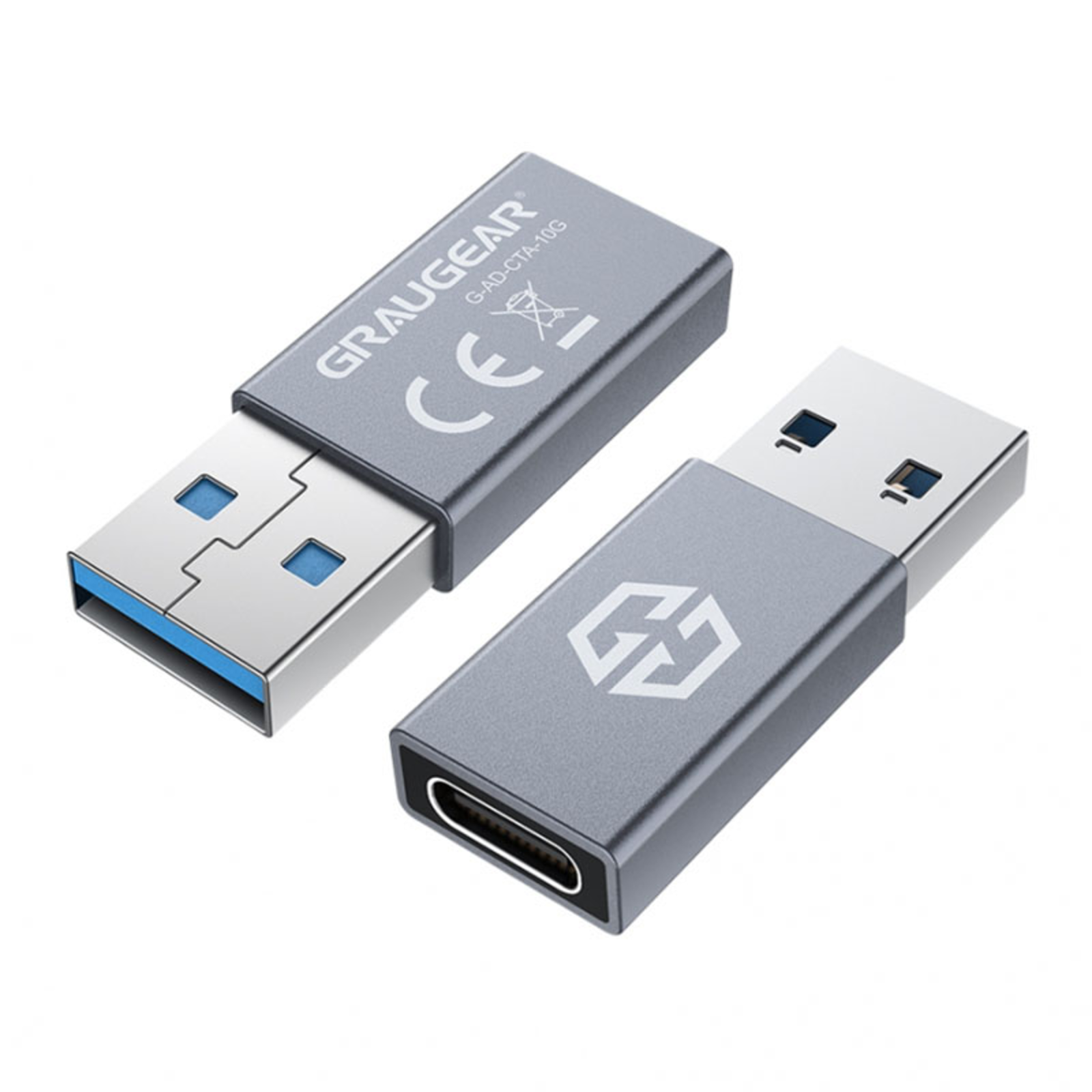 grayGEAR USB Adapter USB-C to USB-A