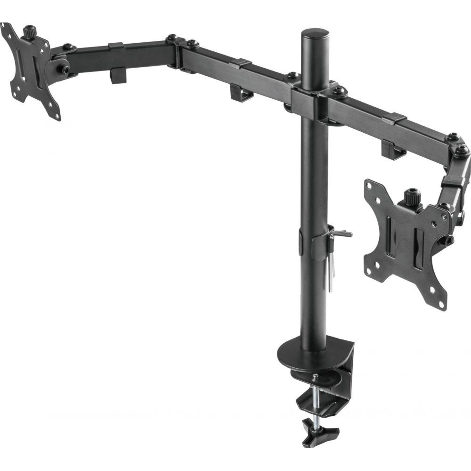 Deltaco GAMING GAM-040 Mounting Kit for 2 Monitors Steel Black Screen Size 33-81.3cm