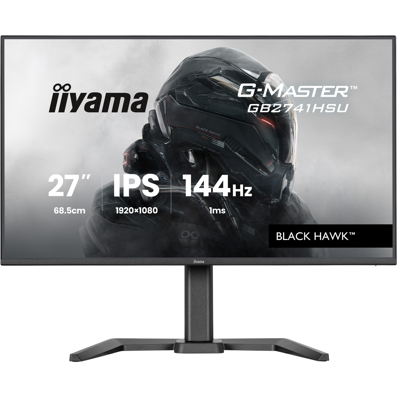 Iiyama G-MASTER Black Hawk GB2741HSU-B1 LED Monitor Gaming 68.5 Cm (27inch)