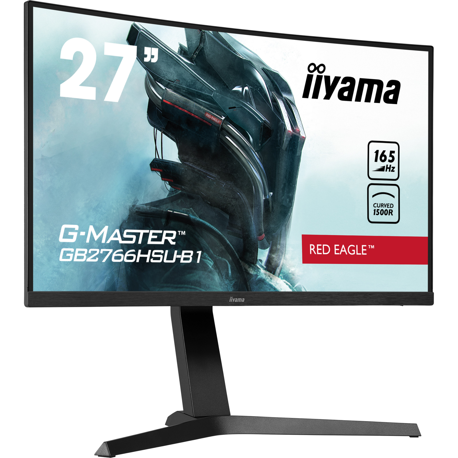 iiyama G-Master GB2766HSU-B1 Gaming Monitor Curved 165 Hz