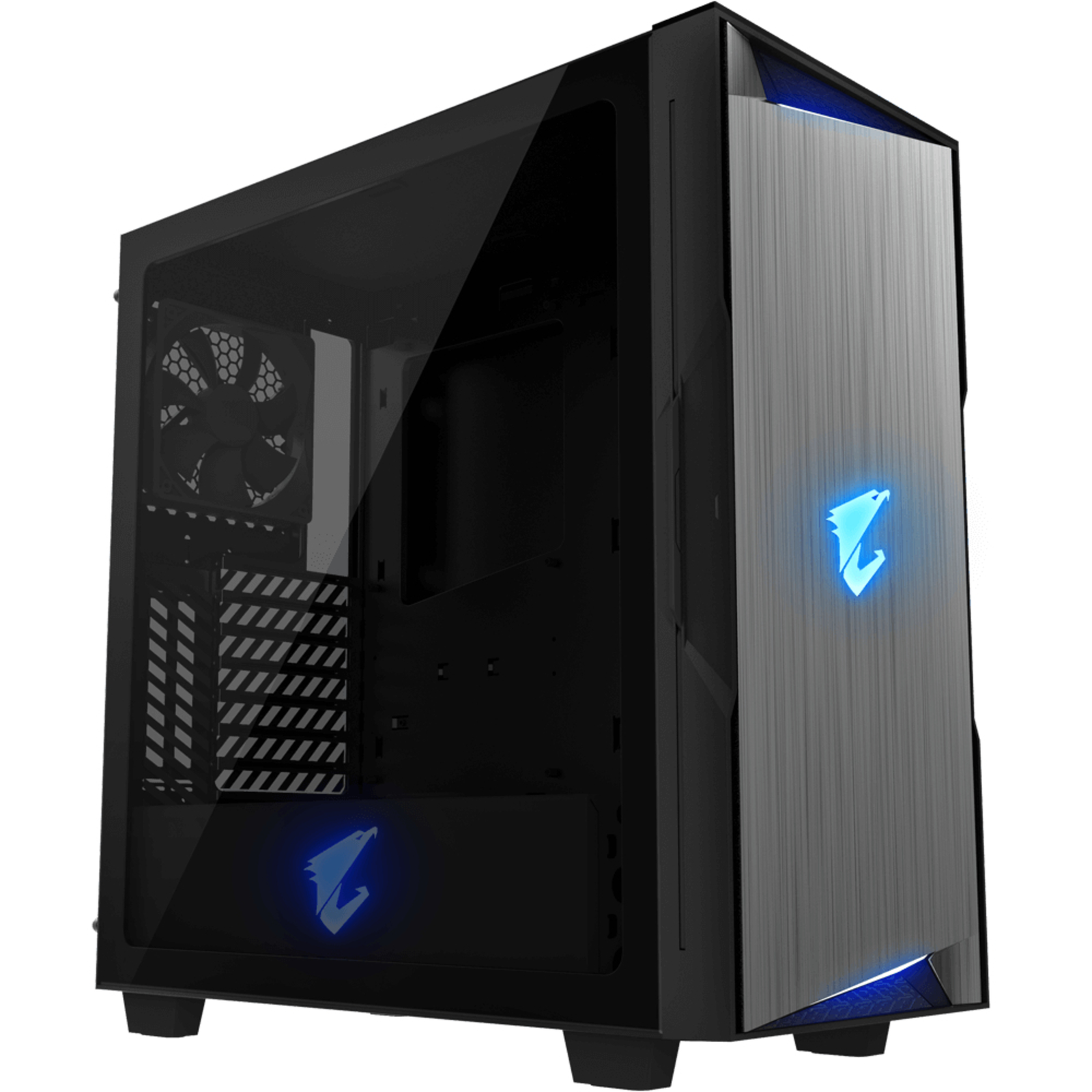 GIGABYTE GB-AC300G Black Tempered Glass