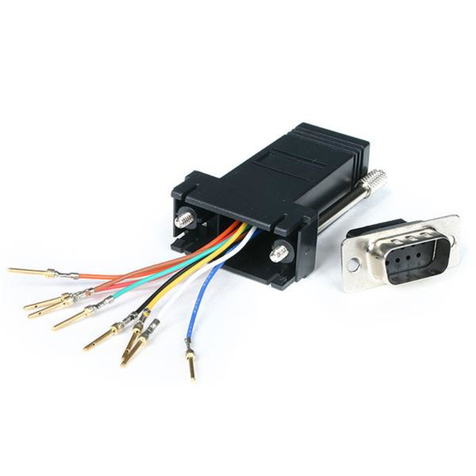 StarTech.com DB9 to RJ45 Modular Adapter Male/Female Serial DB-9 RJ-45/F M