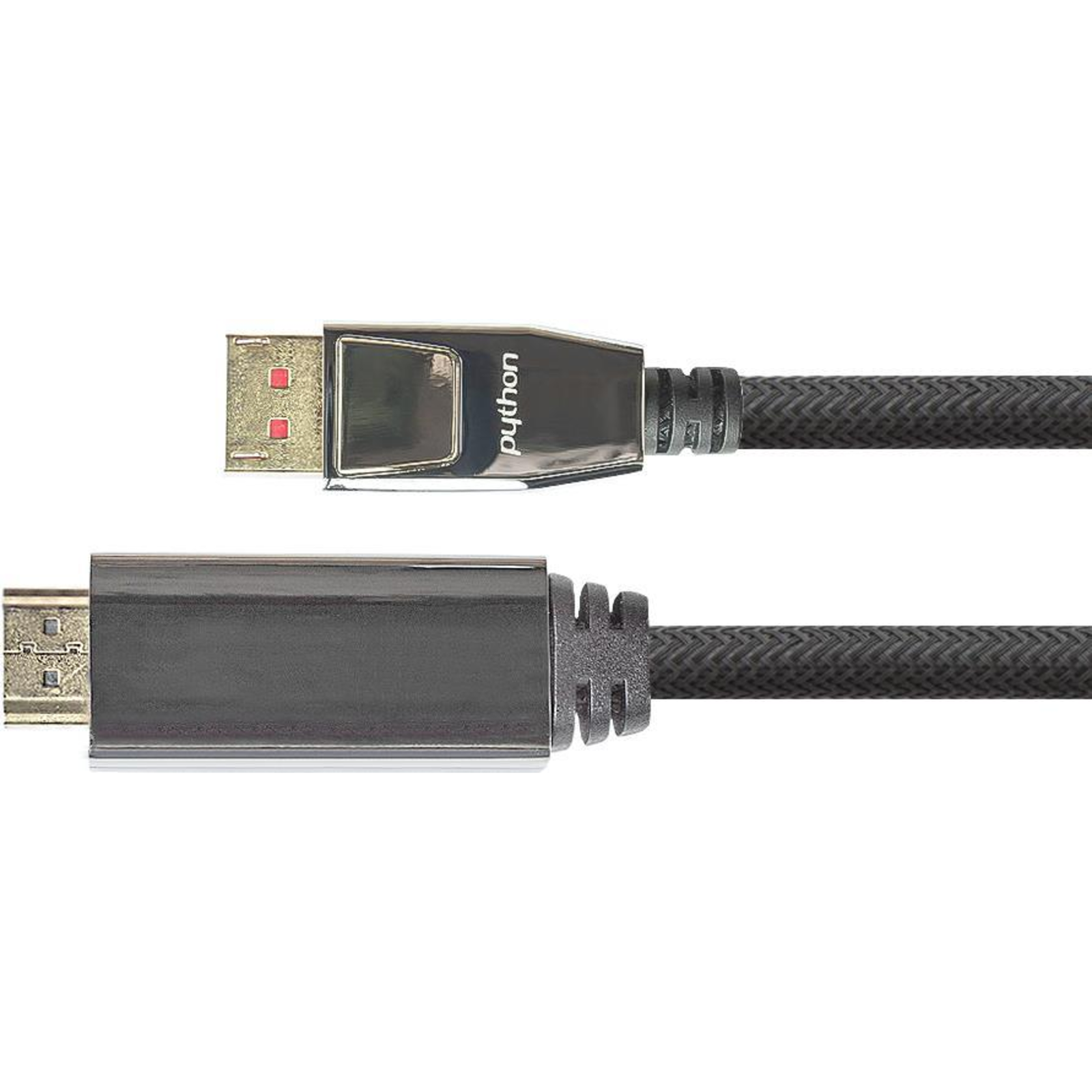 Good Connections PYTHON Adapter Cable DisplayPort Male to HDMI Male Locking 10